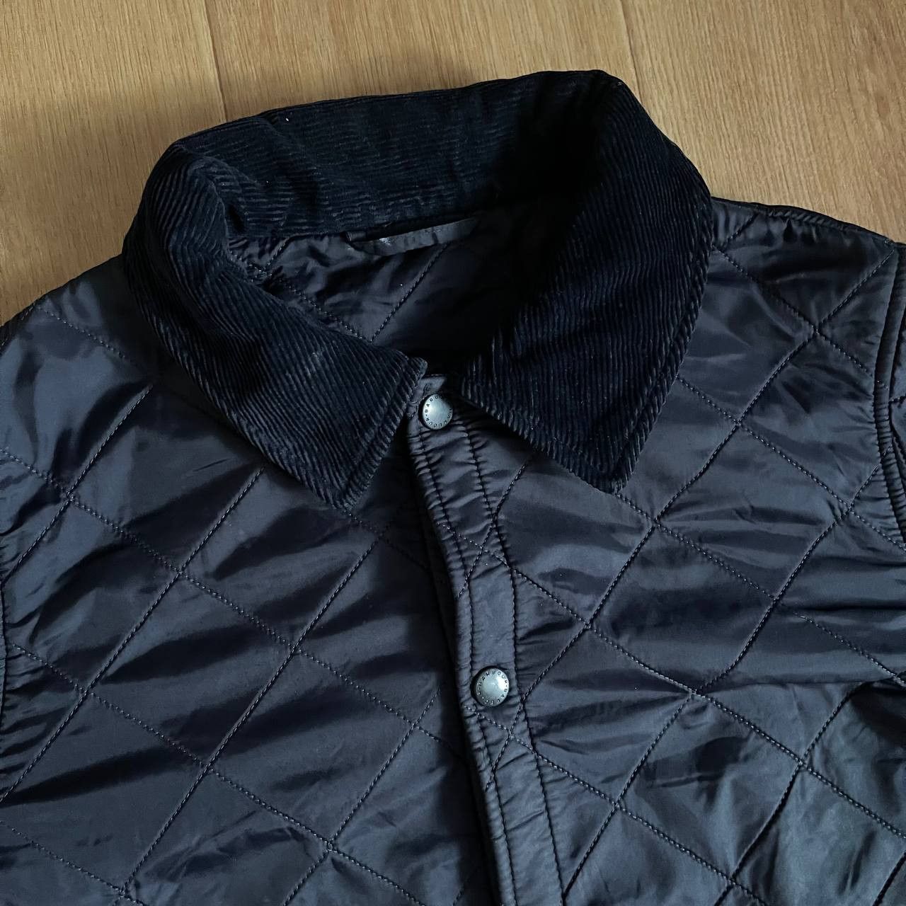 Barbour × Vintage Quilted Bomber Jacket Barbour Size YXL Size M / US 6-8 / IT 42-44 - 4 Thumbnail