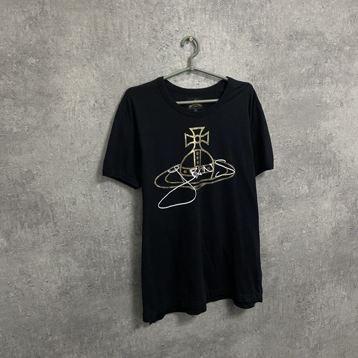 Vivienne Westwood Vintage Vivienne Westwood T-Shirt Big Logo Tee Size US L / EU 52-54 / 3 - 3 Thumbnail