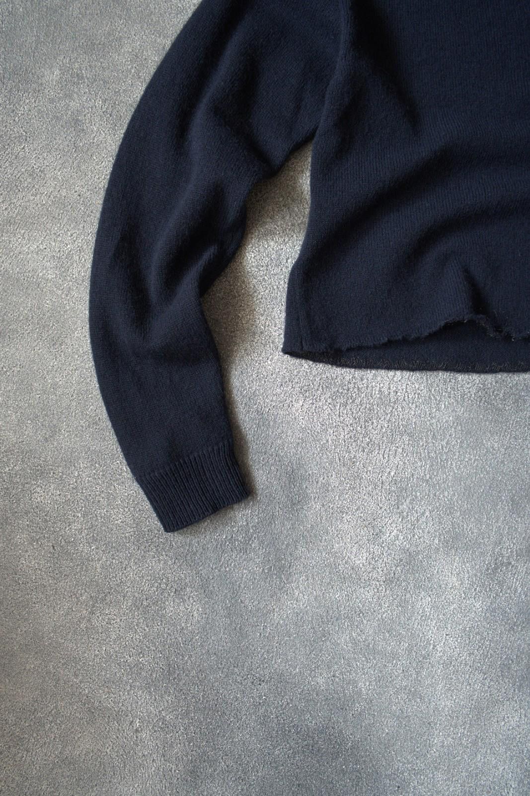 Miu Miu SS22 Miu Miu Runway Cropped Sweater Embroidered Logo Wool Size US S / EU 44-46 / 1 - 6 Thumbnail