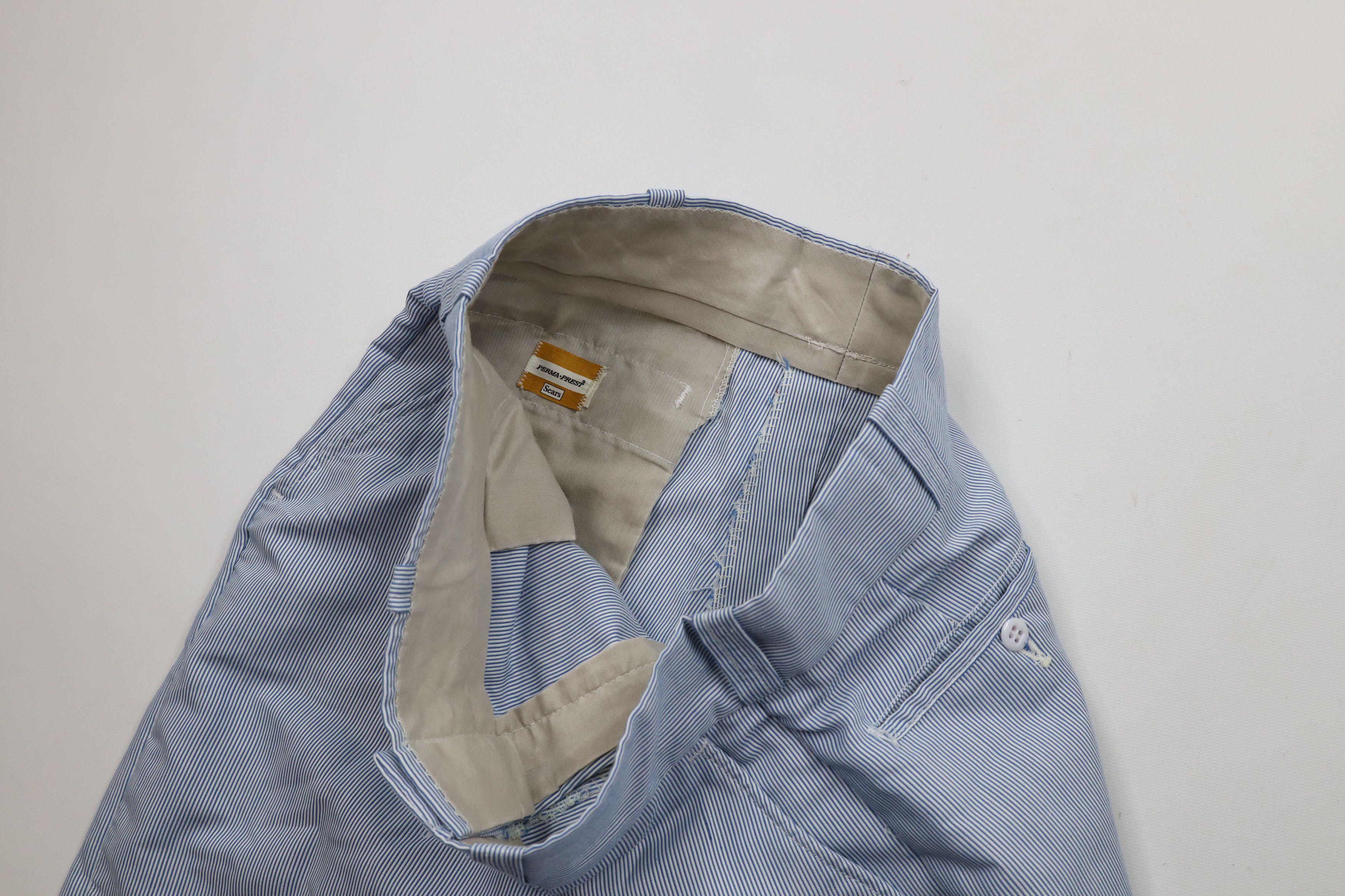 Vintage Vintage 70s Streetwear Flared Wide Leg Chino Pants USA Size US 32 / EU 48 - 7 Thumbnail