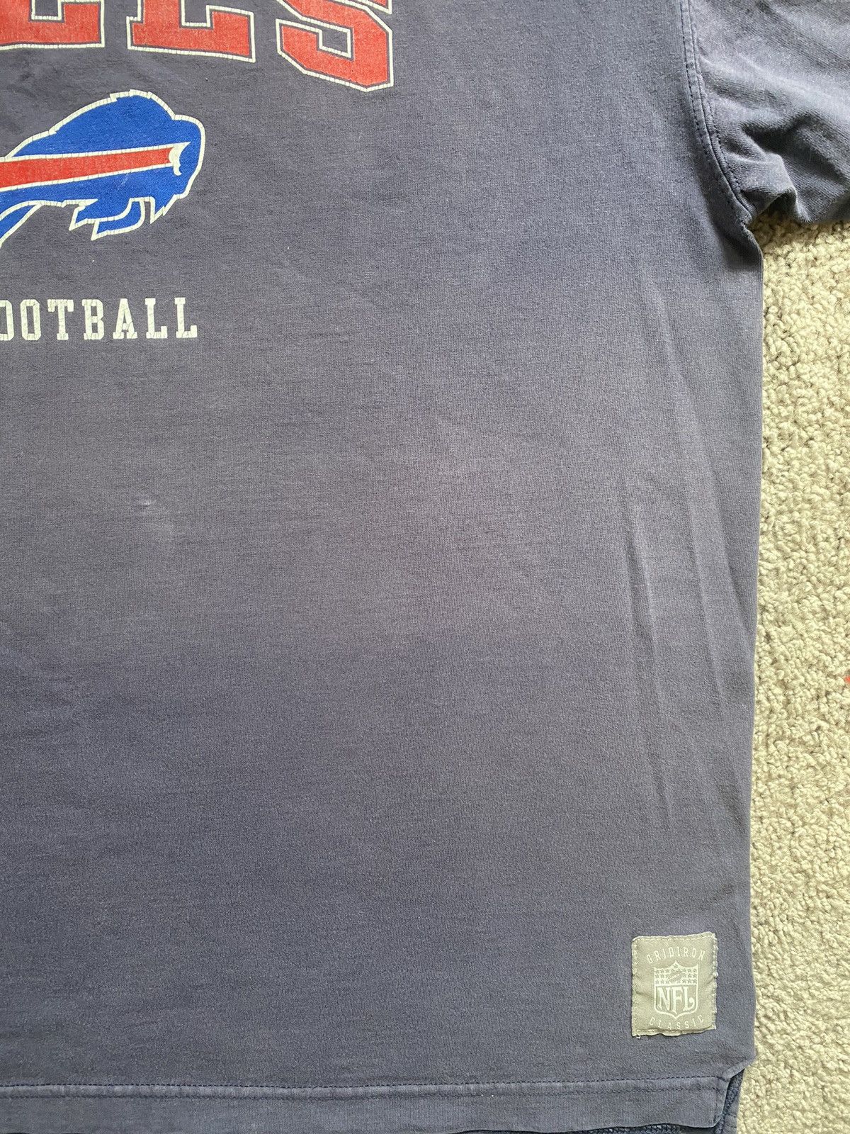 NFL × Vintage Vintage Faded Bills Tee Shirt Size US XL / EU 56 / 4 - 3 Thumbnail