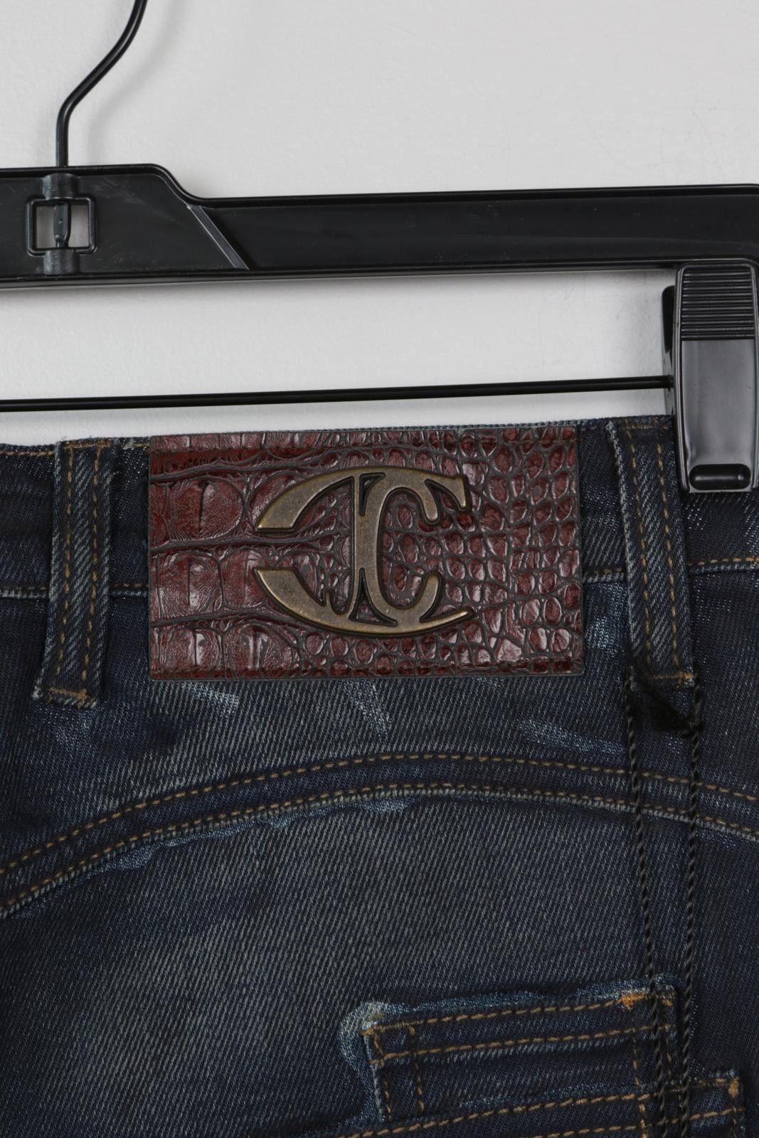 Just Cavalli 00's Just Cavalli Dark Wash Straight-Leg Jeans Size 28" / US 6 / IT 42 - 6 Thumbnail