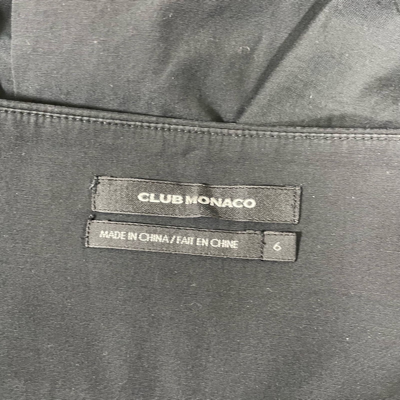 Club Monaco Club Monaco Black Knee Length Double Slit Pencil Skirt - 6 Size 28" / US 6 / IT 42 - 4 Thumbnail