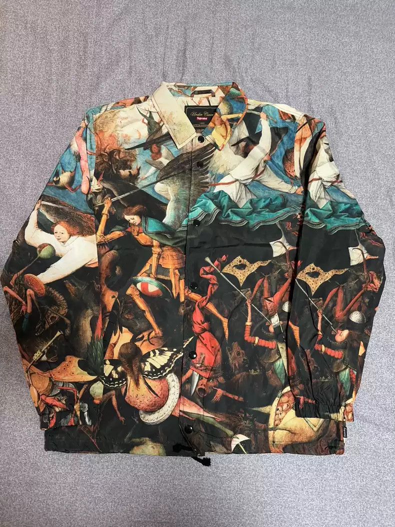 Supreme Undercover Coach Jacket Supreme X Undercover Oil Painting