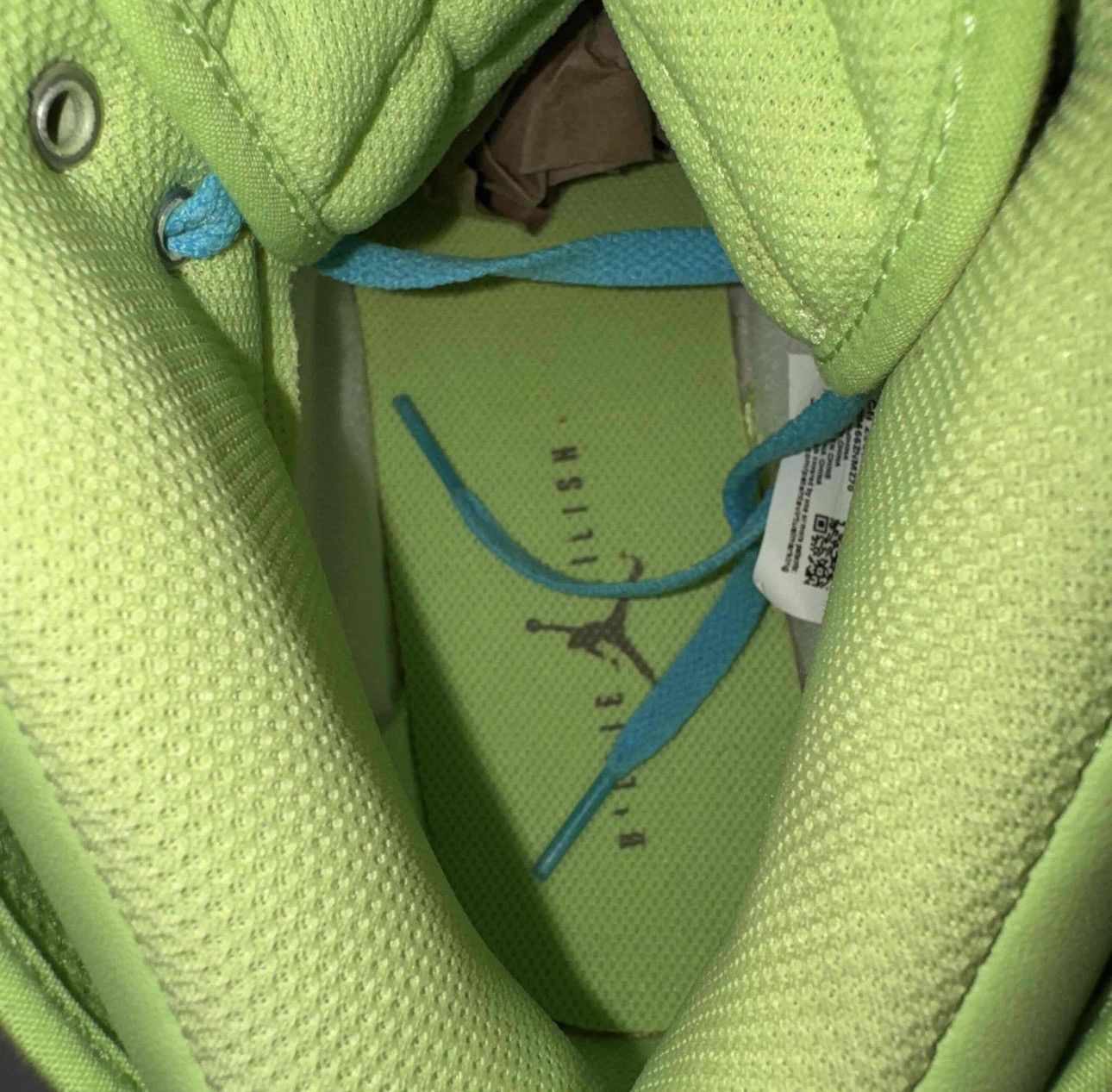 Jordan Brand Billie Eilish x Women’s Air Jordan 1 KO ‘Volt’ - Men’s 10.5 Size US 10.5 / EU 43-44 - 7 Thumbnail