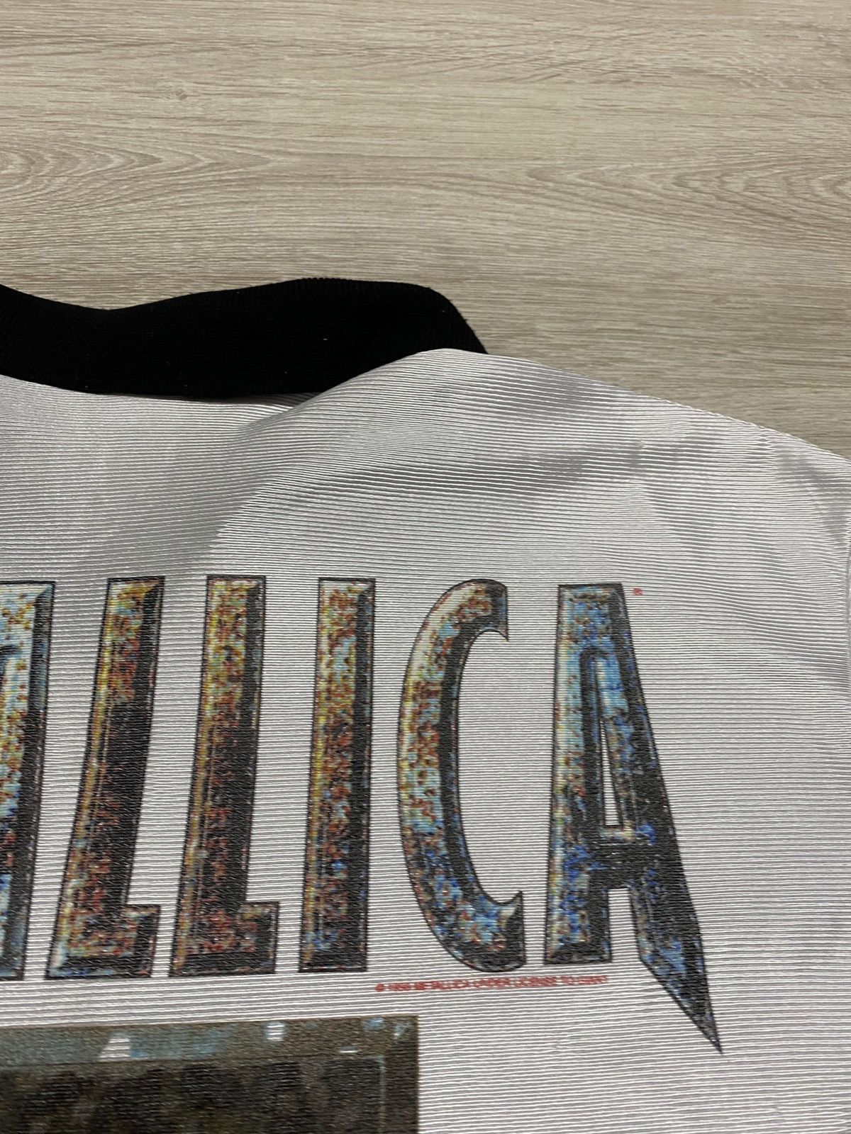 Metallica Vintage Metallica Jersey 1996 #5 Y2K Drill GIANT Size XL 90 Size US XL / EU 56 / 4 - 7 Thumbnail