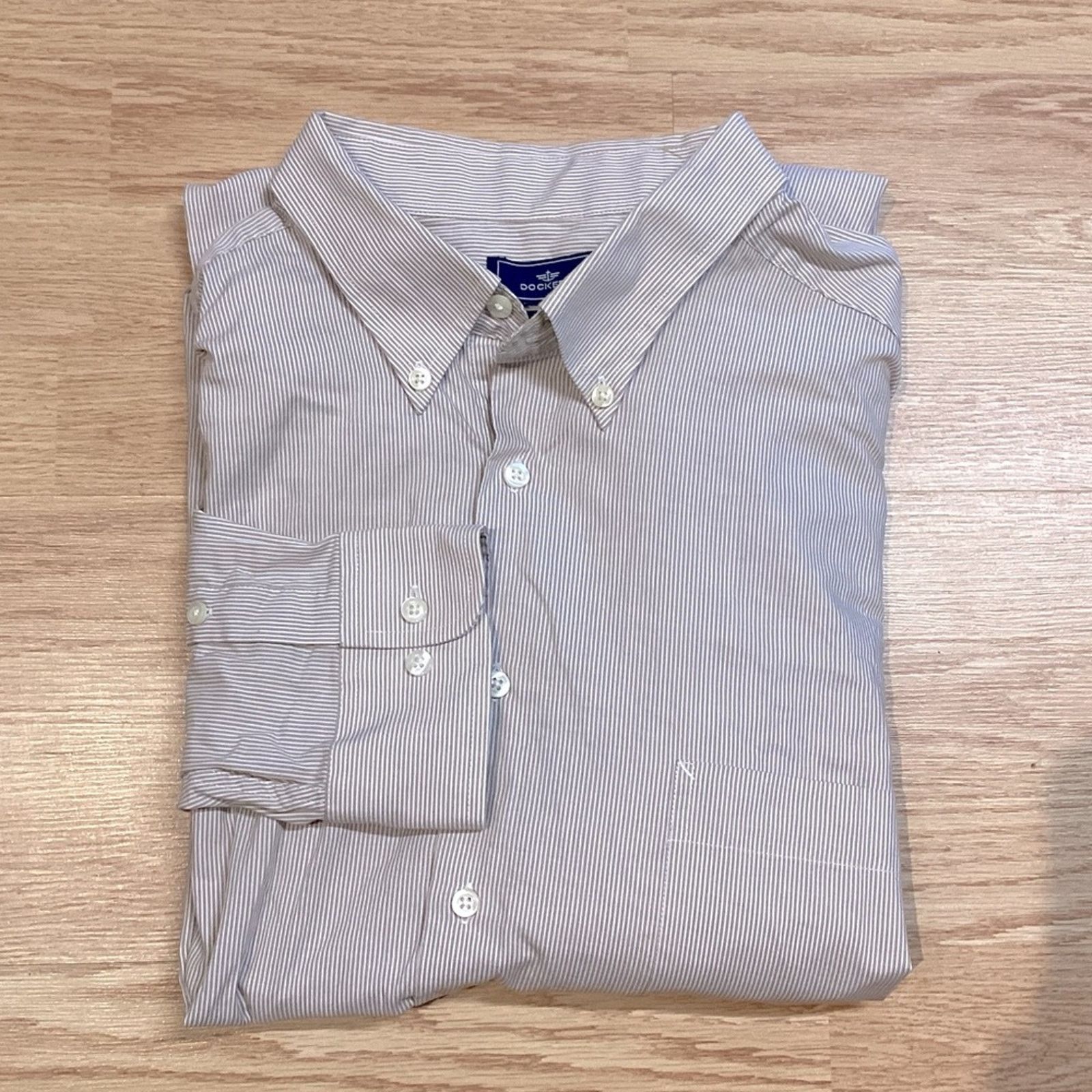 Dockers Dockers Long Sleeve Shirt Size US XL / EU 56 / 4 - 1 Thumbnail