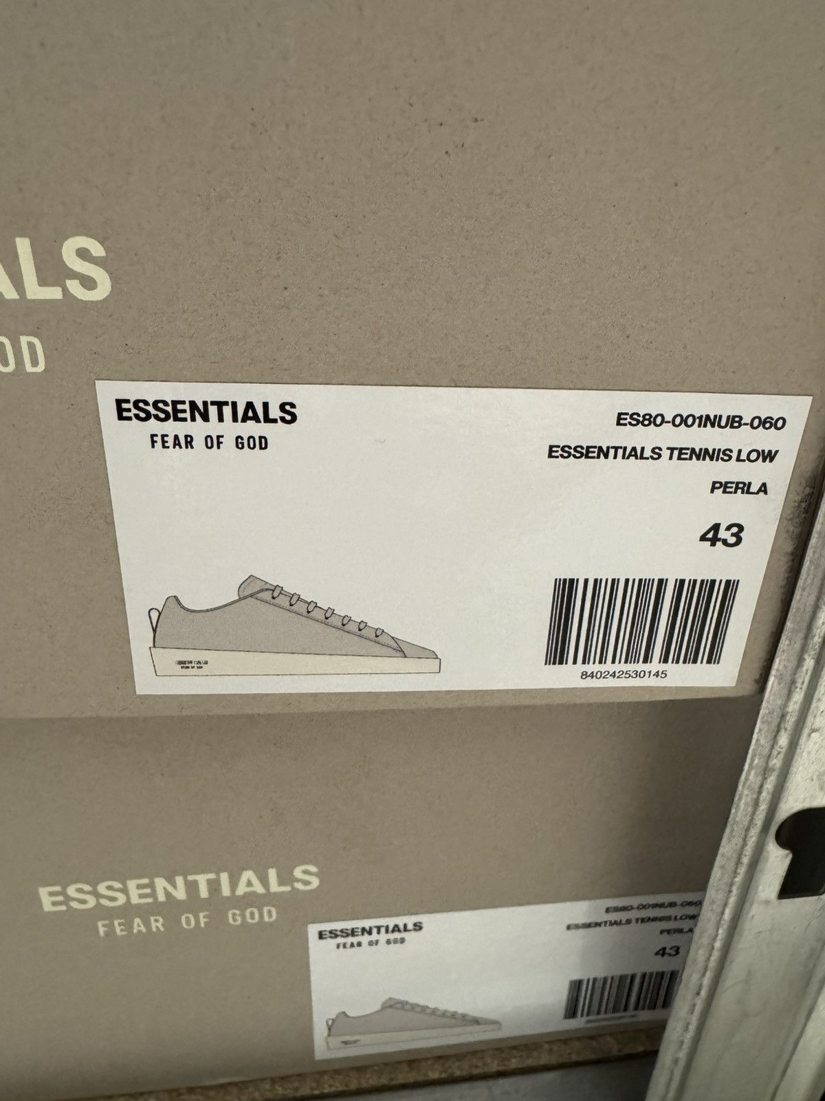 Essentials × Fear of God Fear of God Essentials Tennis Suede Sneaker NEW 325$ Size US 10 / EU 43 - 10 Thumbnail