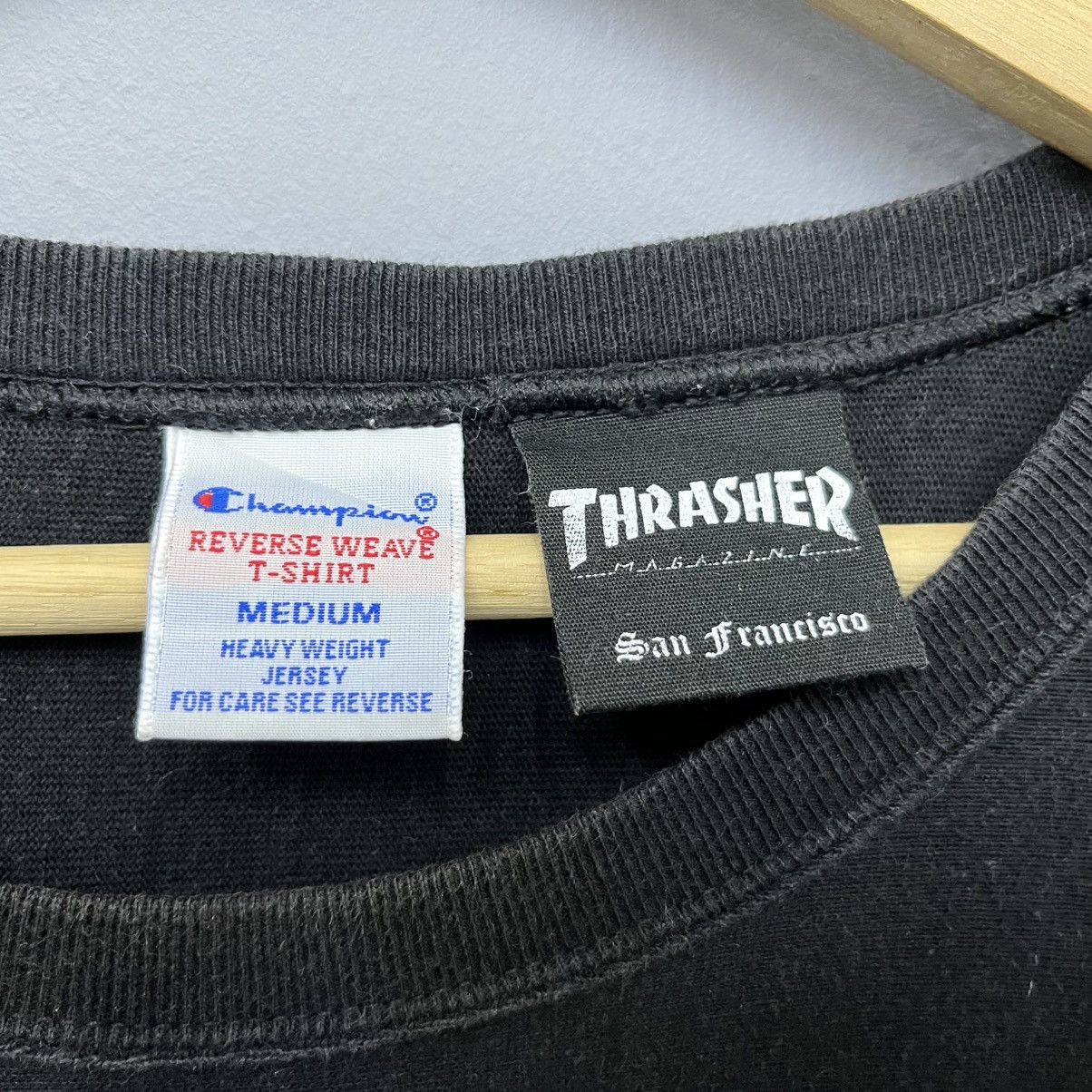 Thrasher Vintage Champion Reverse Weave x Thrasher Sweatshirt Size US M / EU 48-50 / 2 - 5 Thumbnail