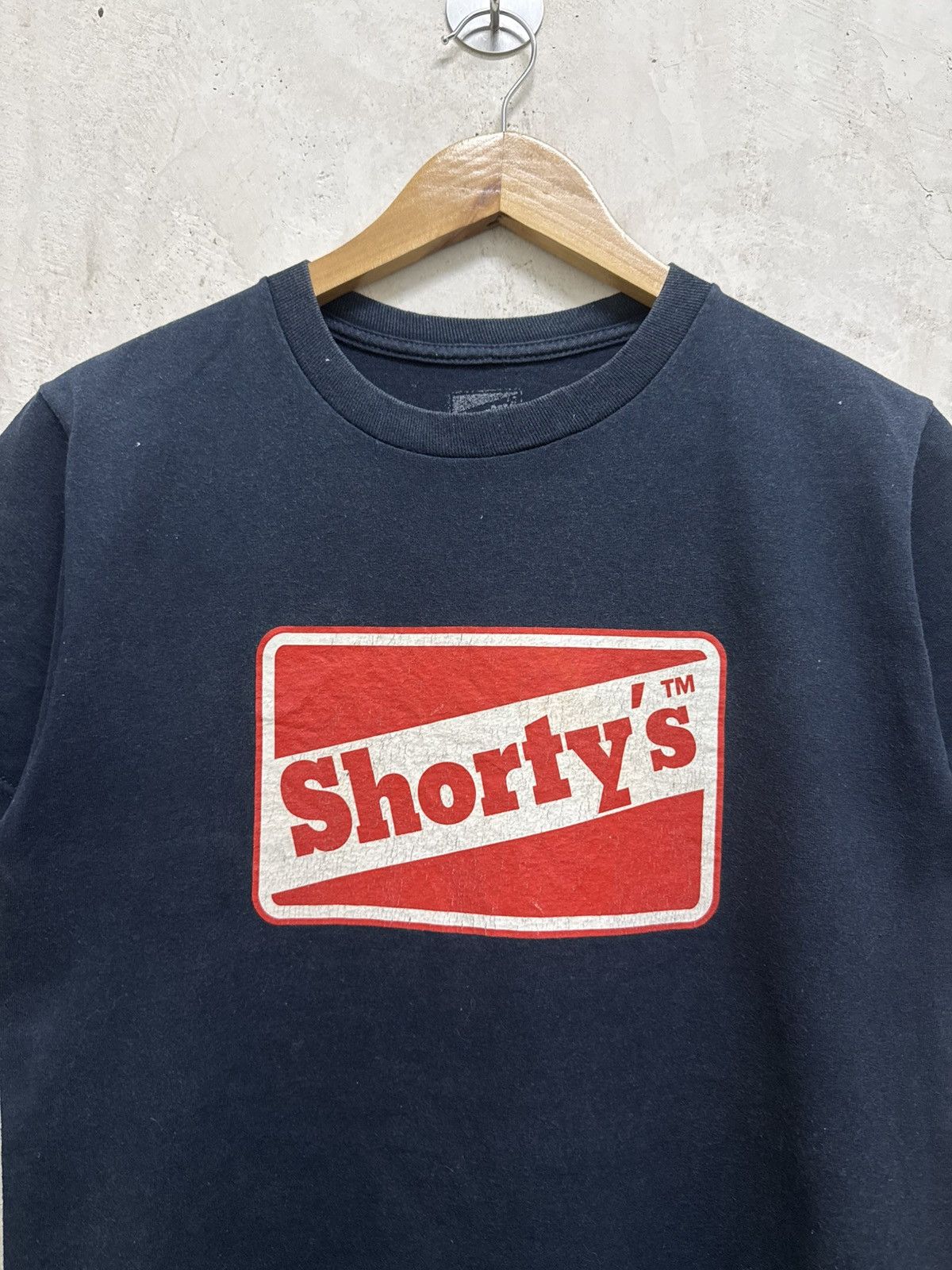 2000s Shorty’s Skateboards Big Logo Tees in Black, Men's — image 2 of 4