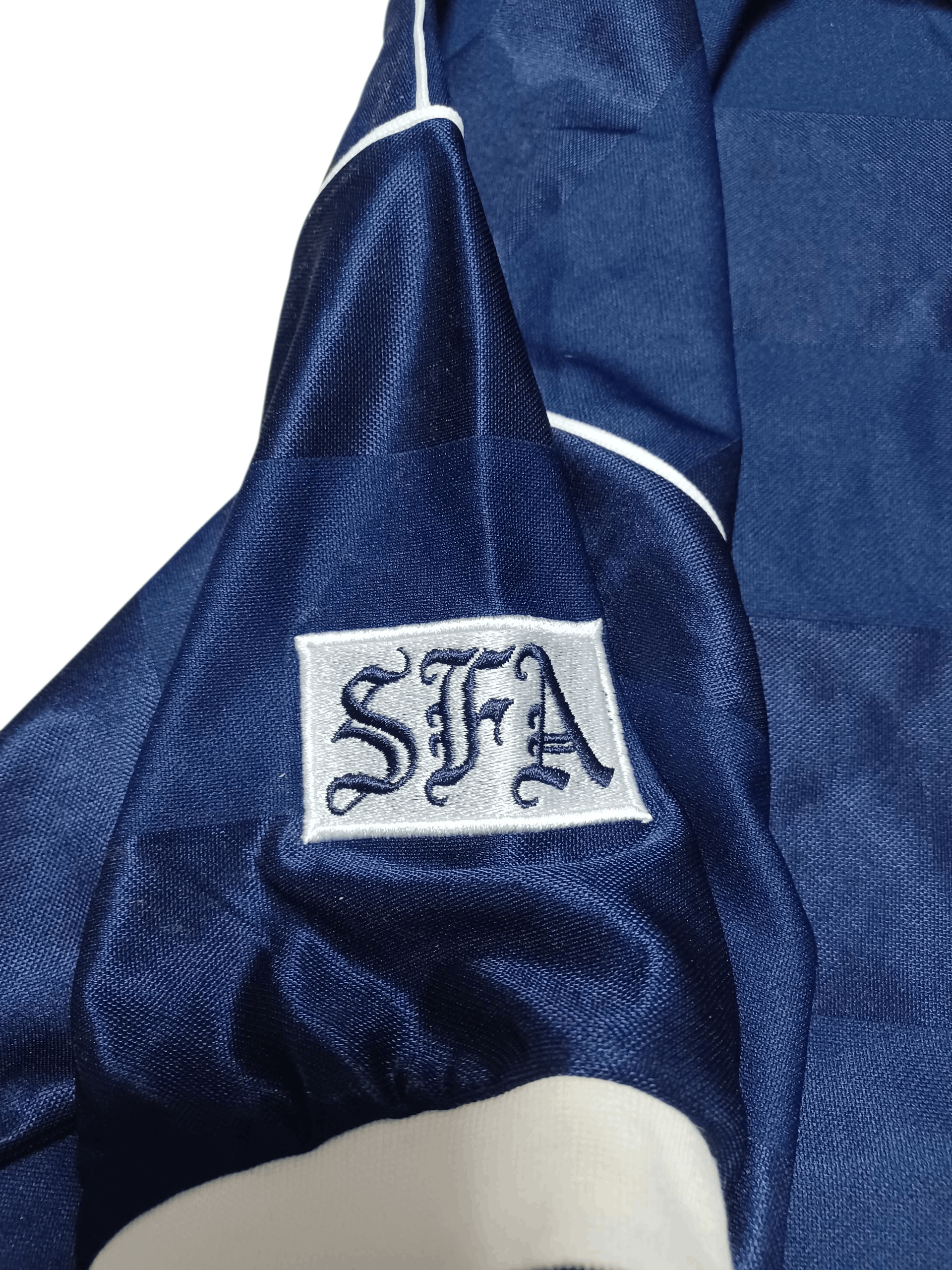 Other SCOTLAND VINTAGE SCORE DRAW SOCER JERSEY BLOKECORE Size US L / EU 52-54 / 3 - 3 Thumbnail
