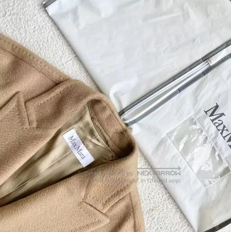 Max Mara MaxMara Camel Wool Blend Women's Coat . Size XXS / US 00 / IT 34 - 3 Thumbnail
