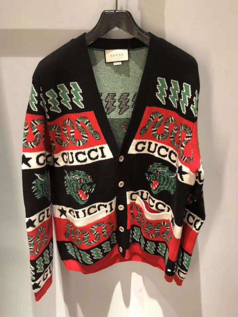 Gucci Gucci Men's cardigan sweater 2502-Nextarrow Size US S / EU 44-46 / 1 - 1 Thumbnail