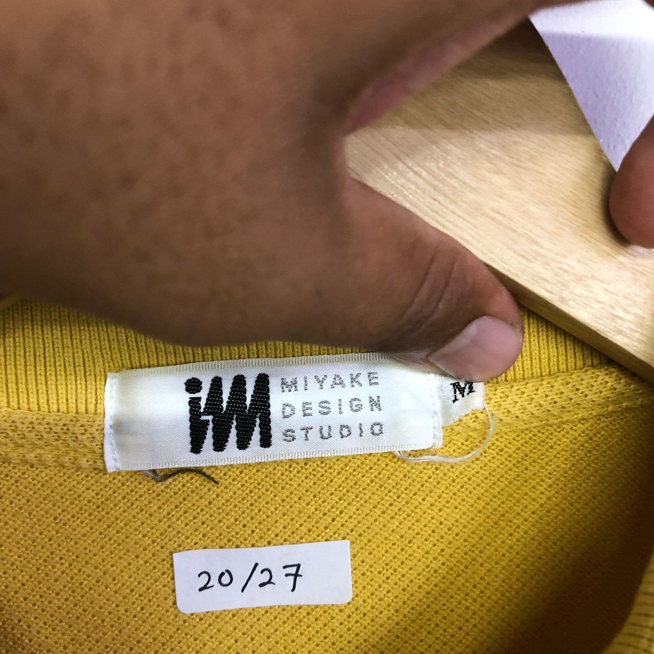 Issey Miyake × Vintage *Rare!! Vintage ISSEY MIYAKE design studio polo shirt Size US M / EU 48-50 / 2 - 10 Thumbnail