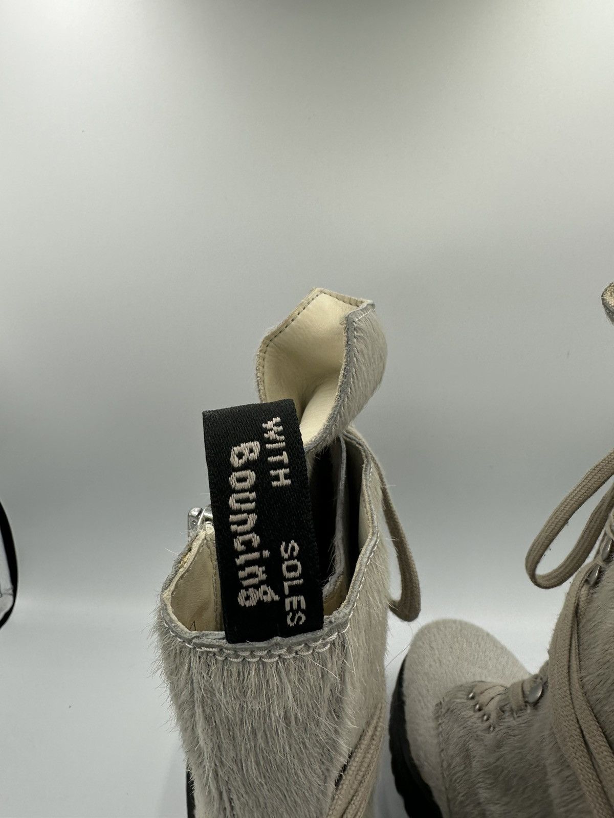 Dr. Martens × Rick Owens Rick Owens x Dr. Martens Pony Hair Boots Size US 7.5 / EU 40-41 - 11 Thumbnail