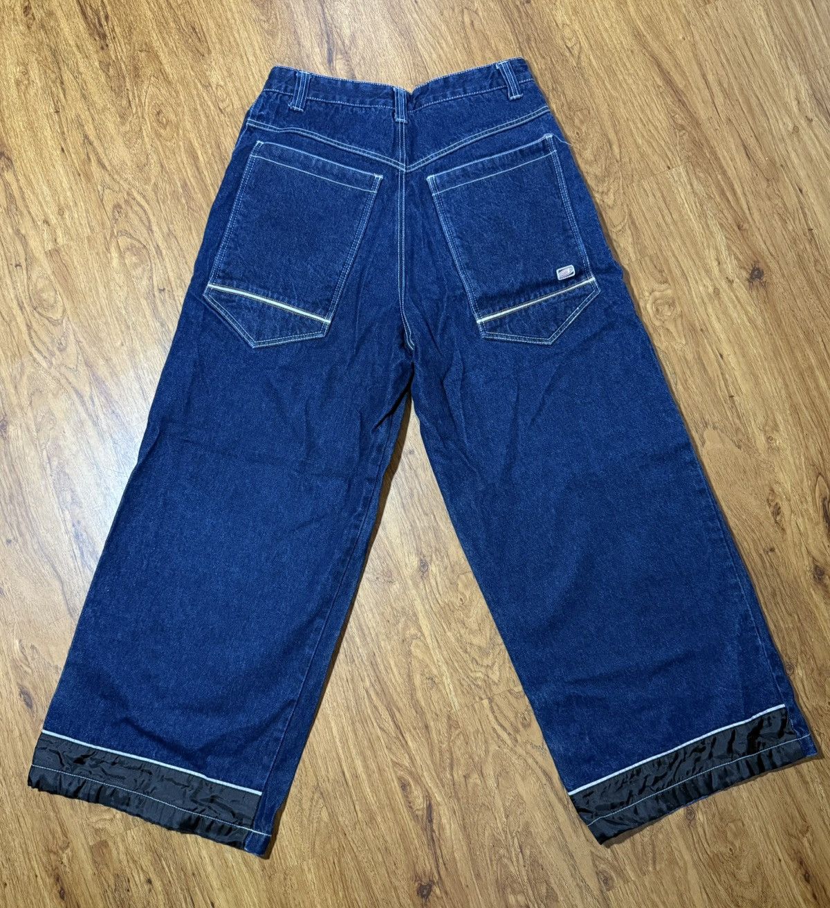 Other Vintage 90’s Y2K Breakdown Denim Baggy Jeans 33 Rave Skate Size US 33 - 1 Thumbnail