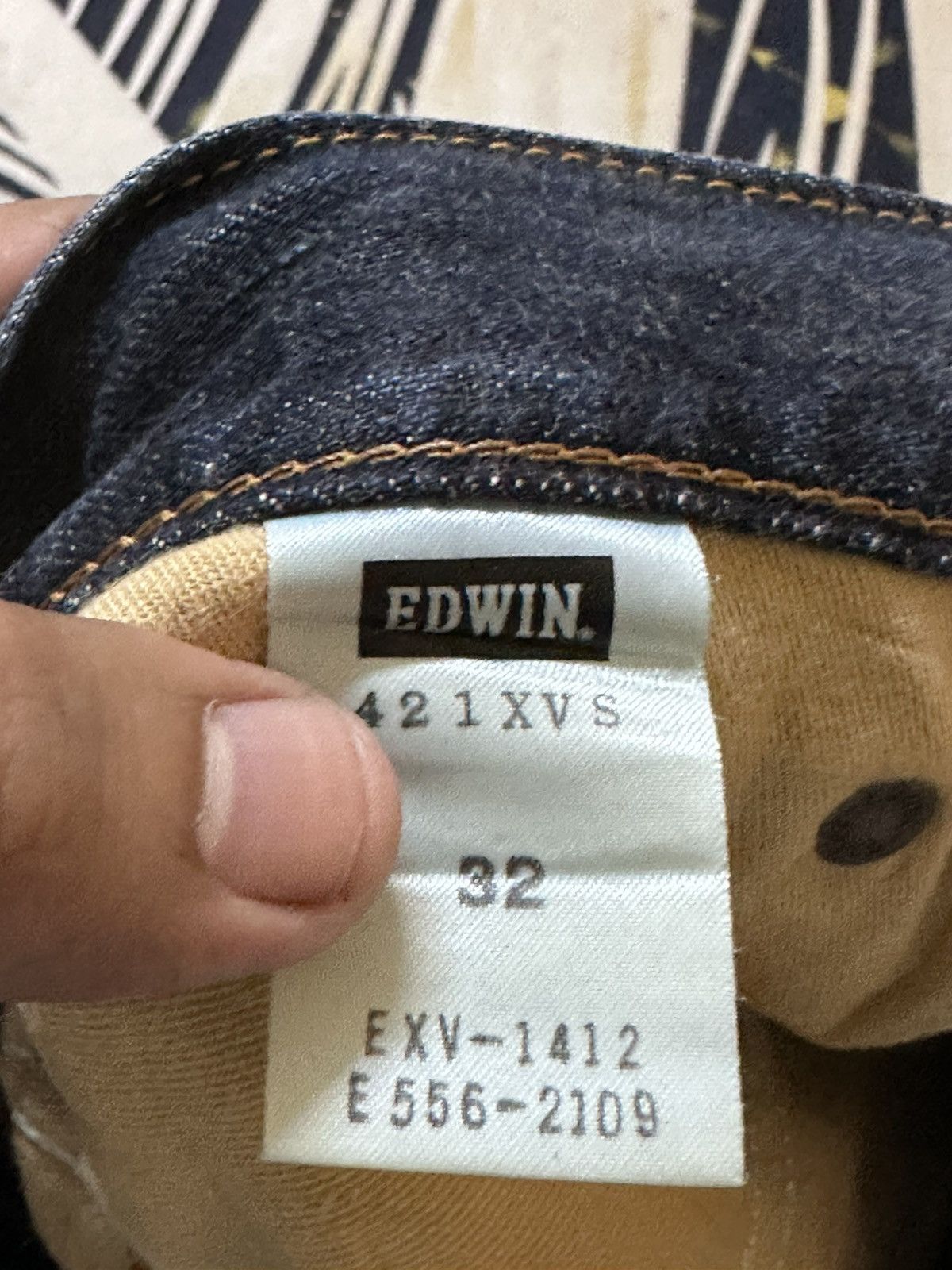 Edwin Vintage Edwin Exclusive Vintage Baggy Wide Leg Denim Size US 34 / EU 50 - 10 Thumbnail