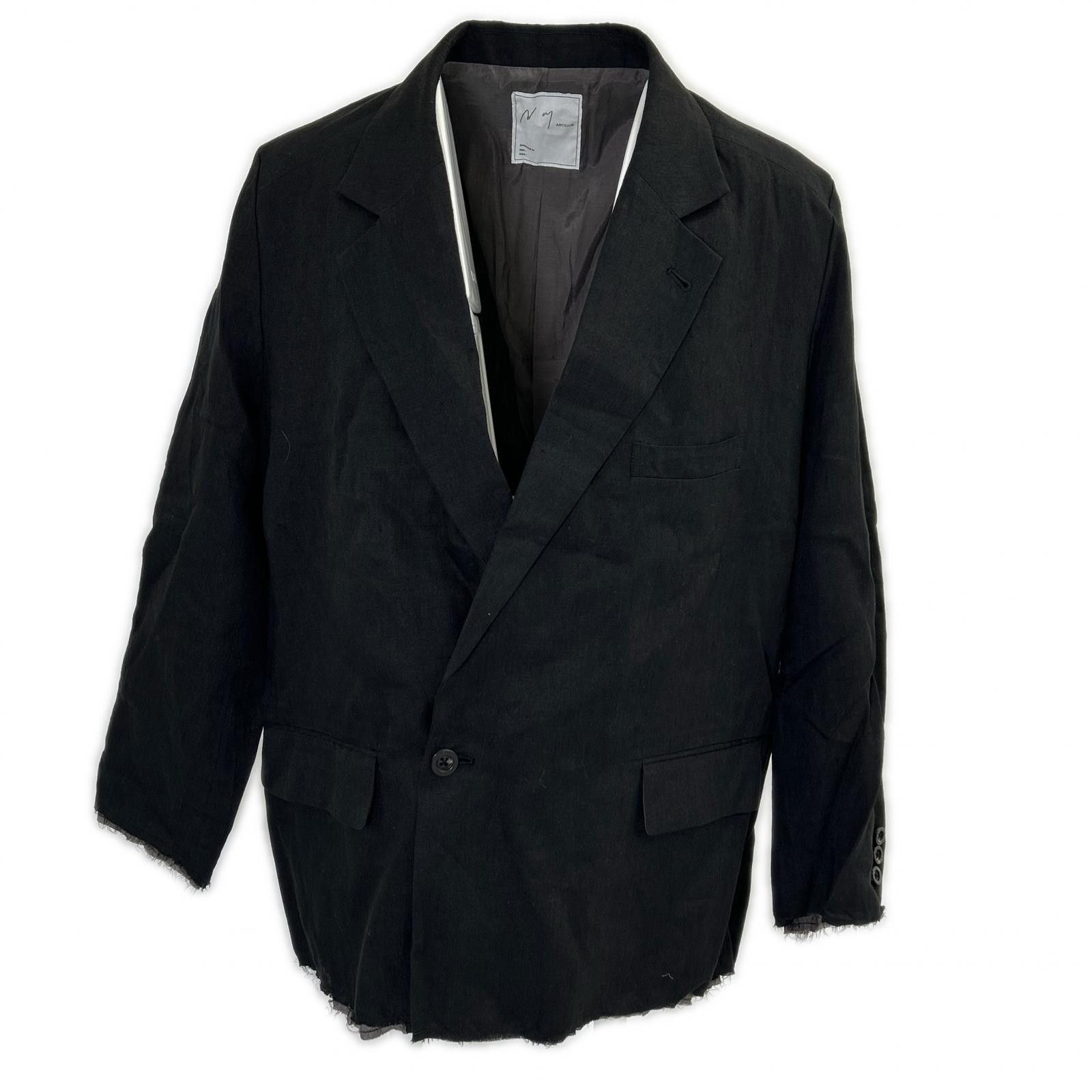 Other Other ANCELLM LINEN Tailored Jacket Textile Outerwear ANC-JK70 DUTY FREE for USA Size ONE SIZE - 1 Thumbnail