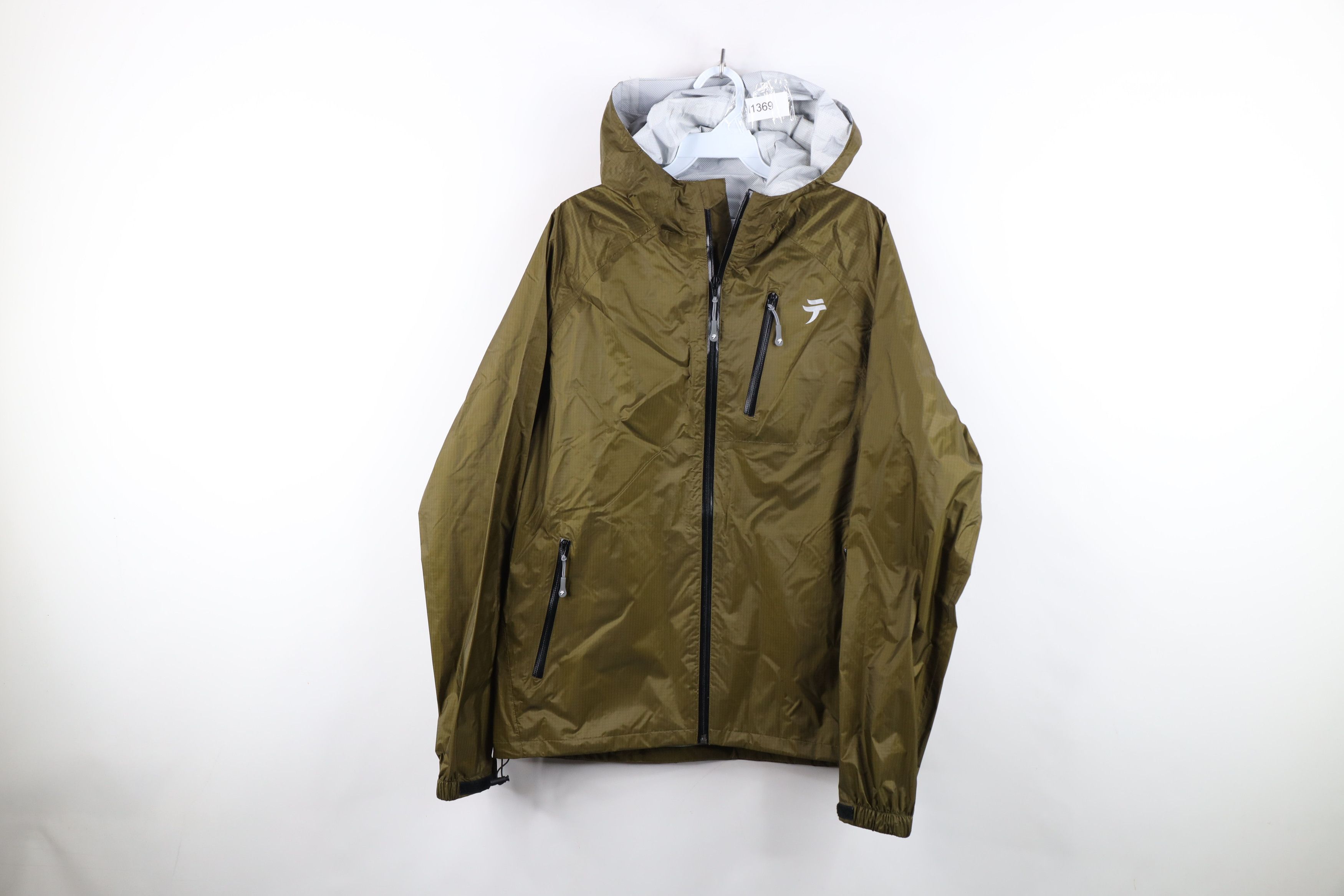 Vintage Tenkara USA Fly Weight Waterproof Hooded Rain Jacket Size US S / EU 44-46 / 1 - 1 Thumbnail