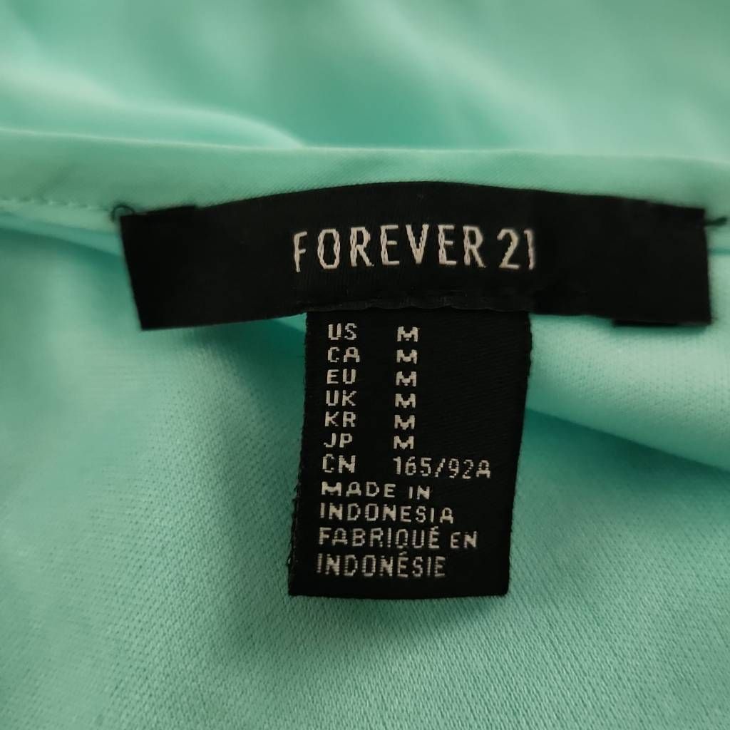 Forever 21 Forever 21 Women's Size Medium Mint Green Sleeveless Hi-Lo D Size M / US 6-8 / IT 42-44 - 7 Thumbnail