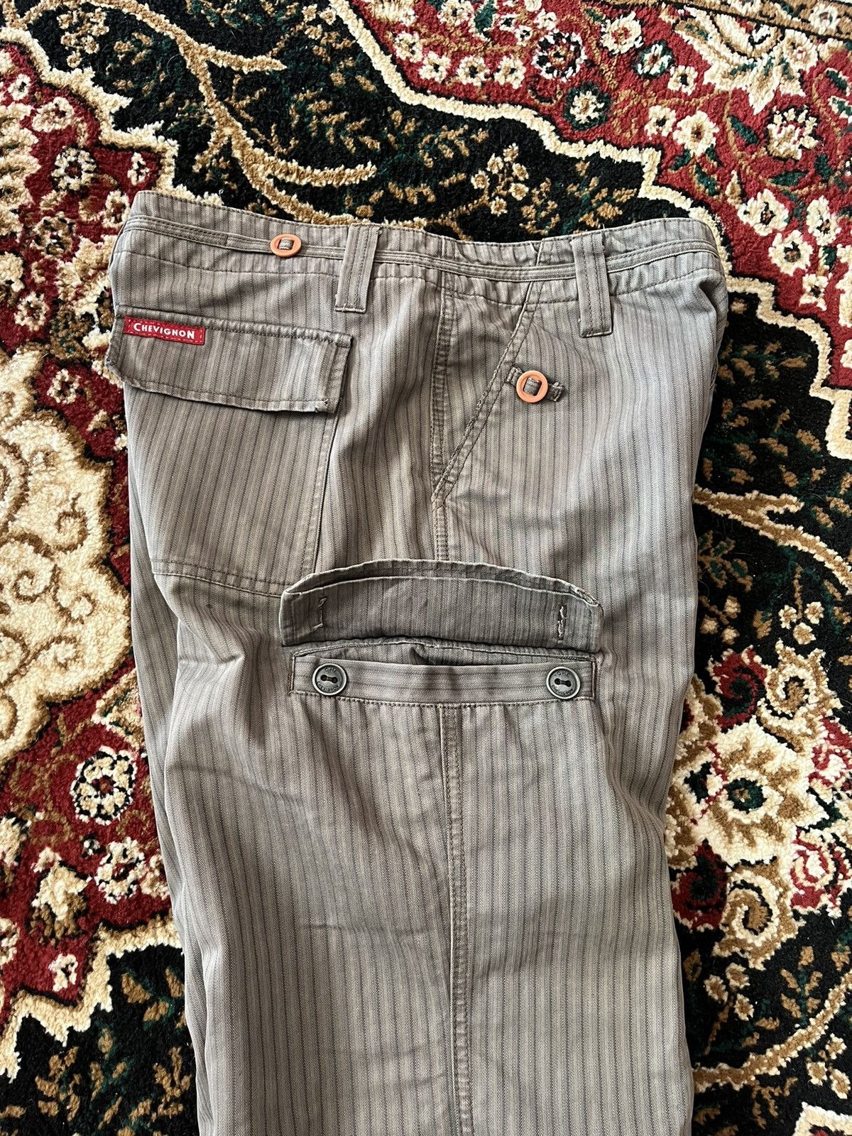 Chevignon Vintage Chevignon Ballons Striped Jeans Size US 36 / EU 52 - 16 Thumbnail