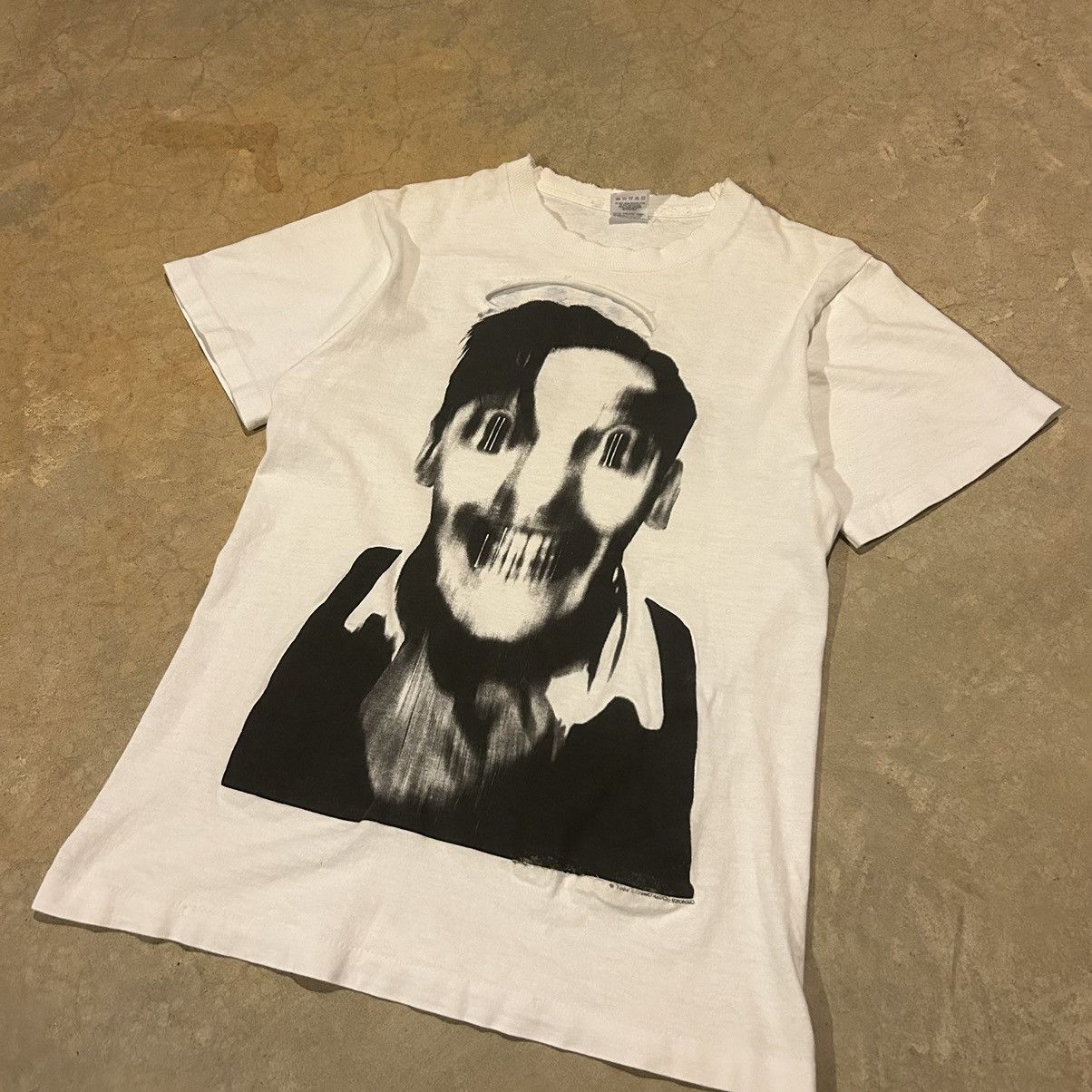 Japanese Brand × Vintage Crazy Vintage 90s Richard Avedon Joe Piro Art Portrait Tee Size US S / EU 44-46 / 1 - 2 Thumbnail