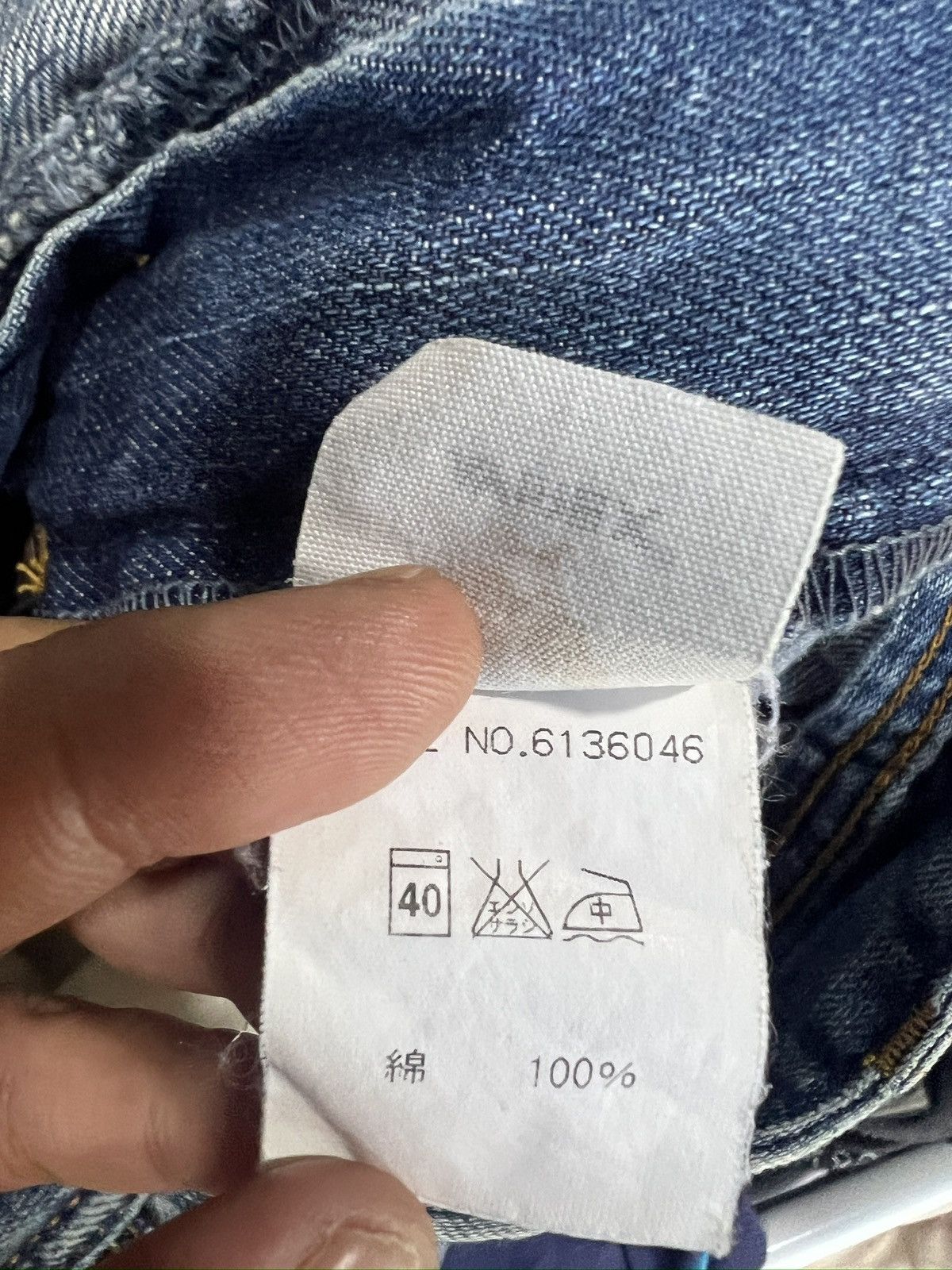 Avirex 🔥Rare Avirex Distressed Denim Size US 35 - 20 Thumbnail
