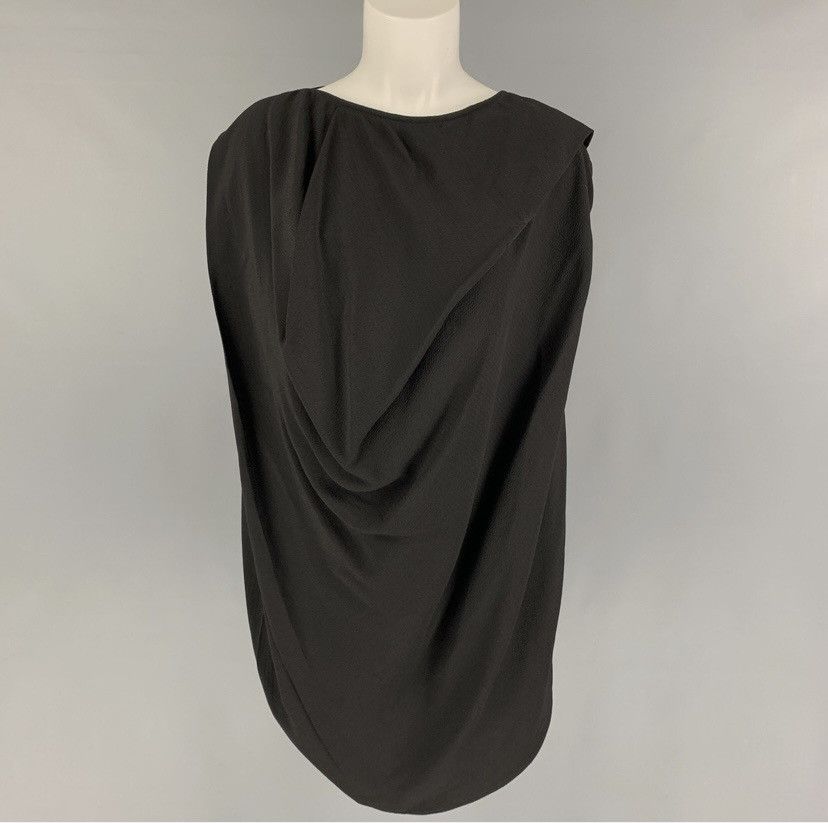 Rick Owens FW17 Rick Owens Glitter Viscose Drapped Blouse Size M / US 6-8 / IT 42-44 - 11 Thumbnail