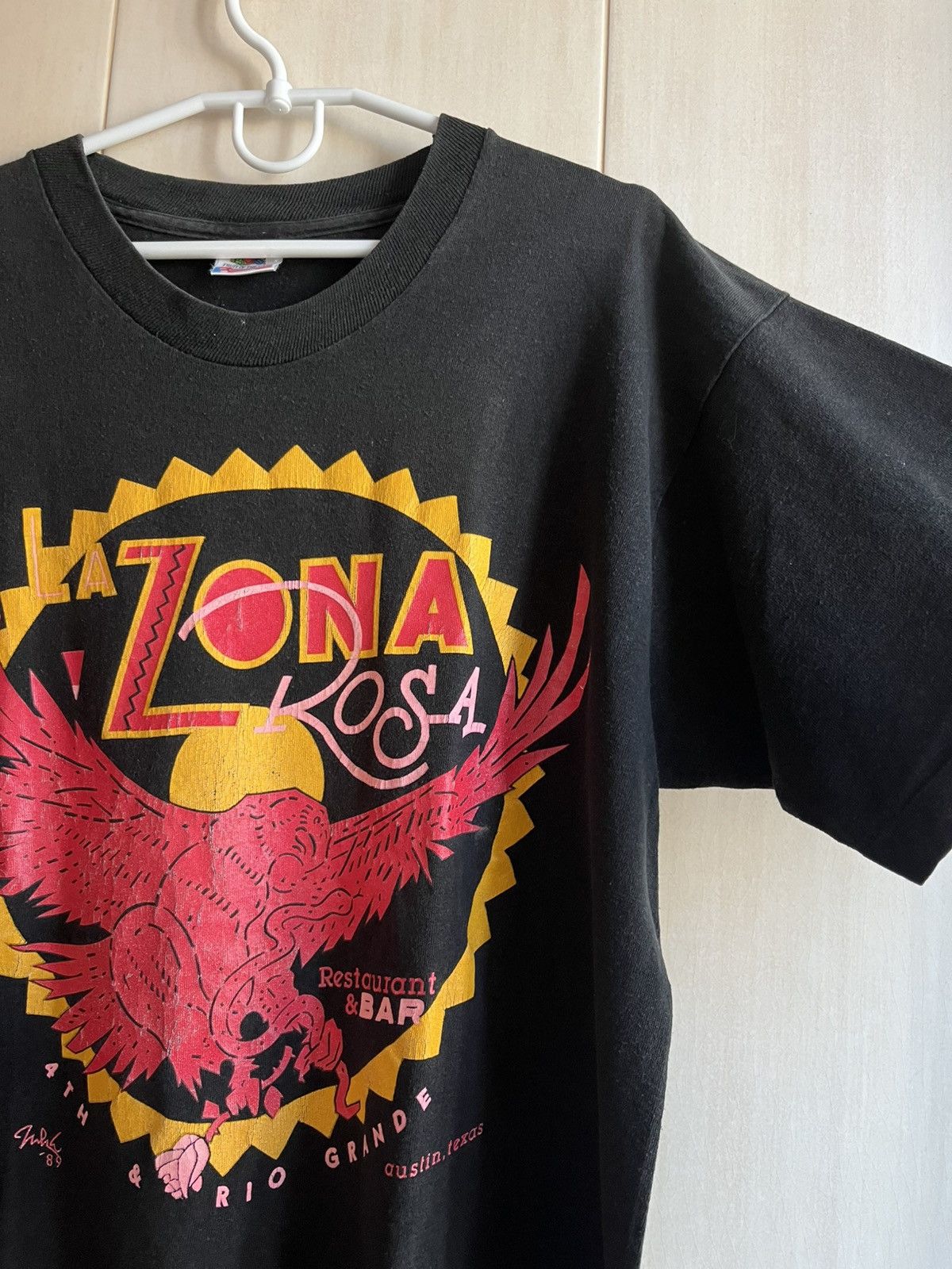 Vintage T-shirt La Zona Rosa is an iconic music Size US L / EU 52-54 / 3 - 3 Thumbnail