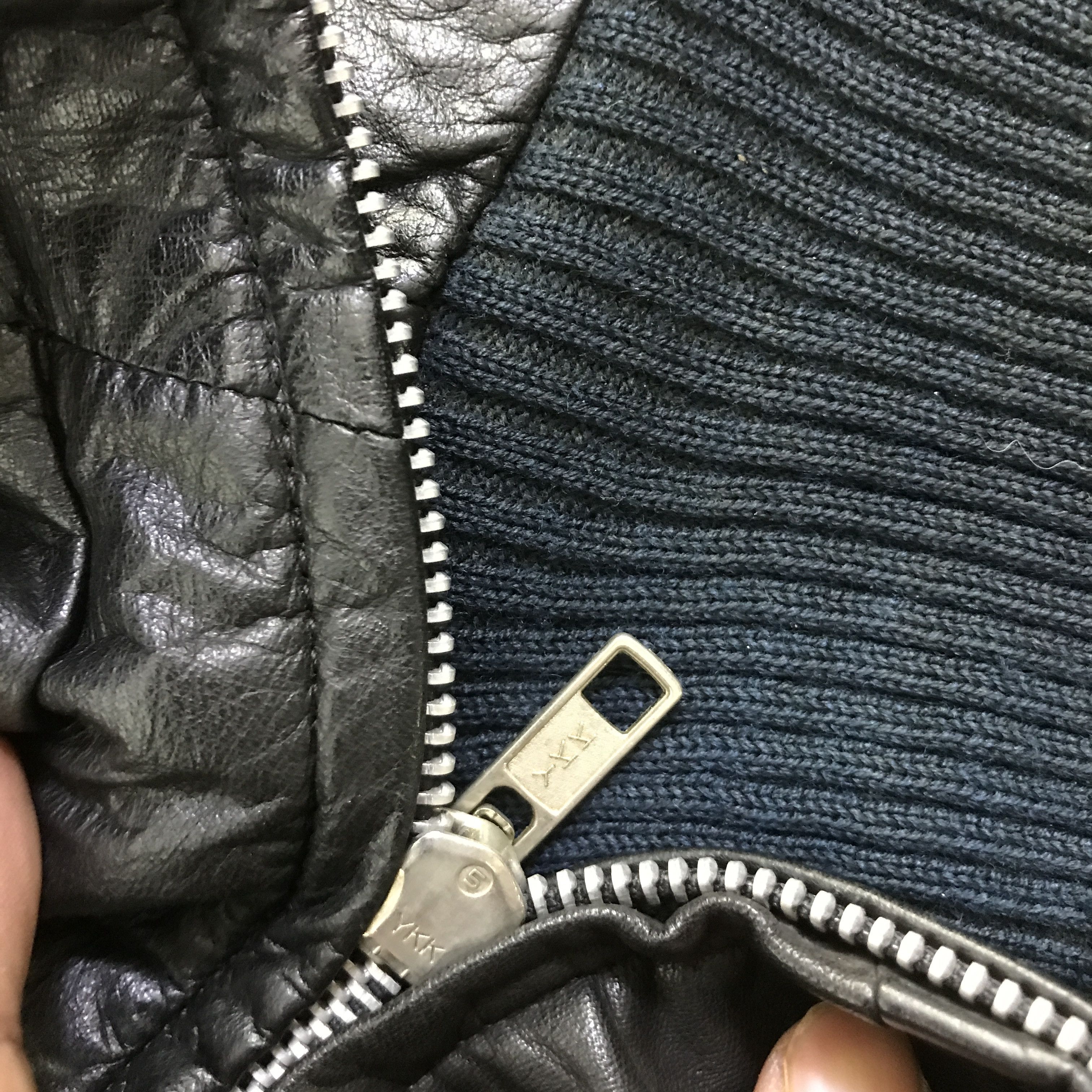 Japanese Brand JAPANESE BRAND LEATHER BOMBER JACKET K116B14 Size US L / EU 52-54 / 3 - 10 Thumbnail