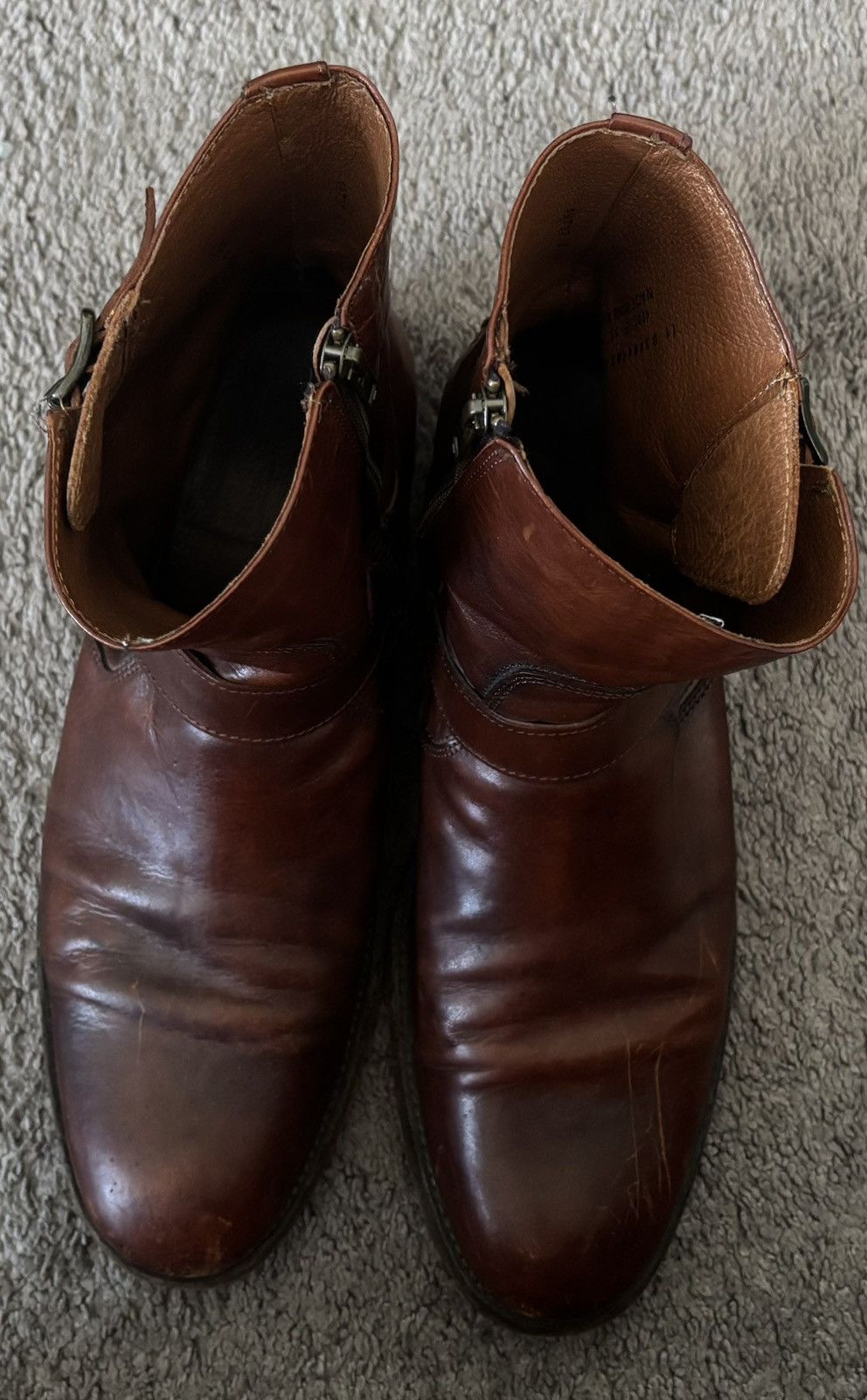 Frye Vintage Dark Brown Frye Boots Size US 11 / EU 44 - 4 Thumbnail