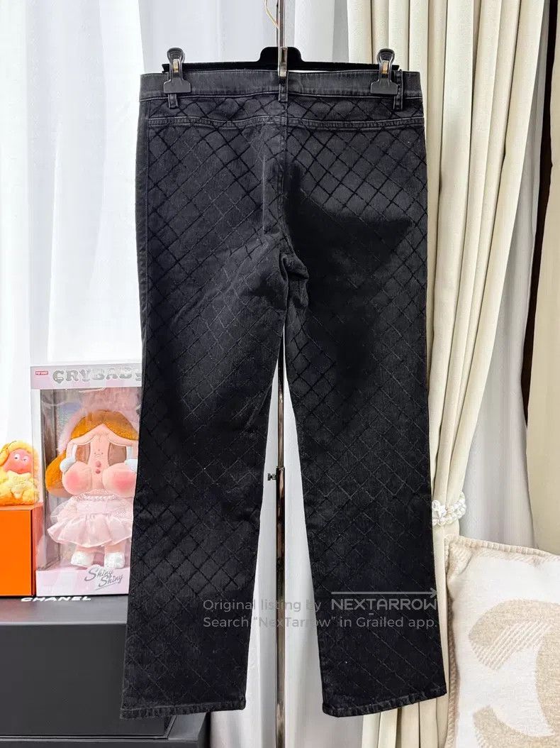 Chanel Chanel Diamond plaid jeans Size 26" / US 2 / IT 38 - 2 Thumbnail