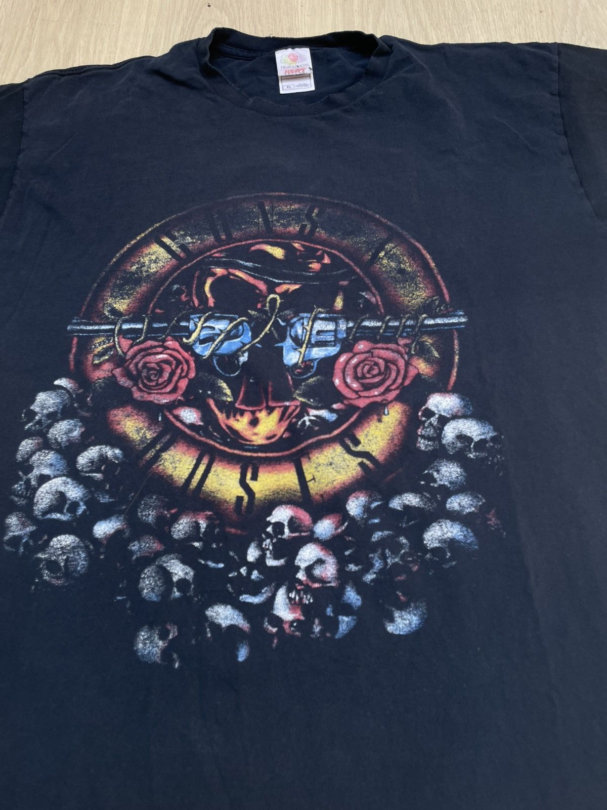 Guns N' Roses Guns N’ Roses vintage 90s made in USA rock metal punk rare Size US XL / EU 56 / 4 - 3 Thumbnail