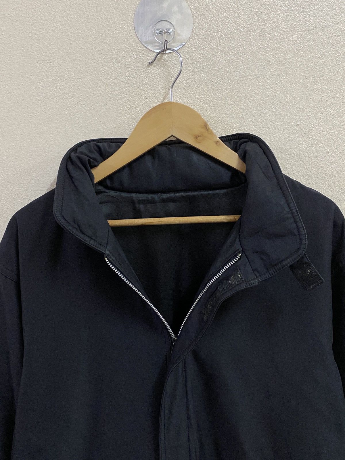 Valentino VINTAGE Valentino Sport Archival Hooded Jacket Black Size US L / EU 52-54 / 3 - 7 Thumbnail