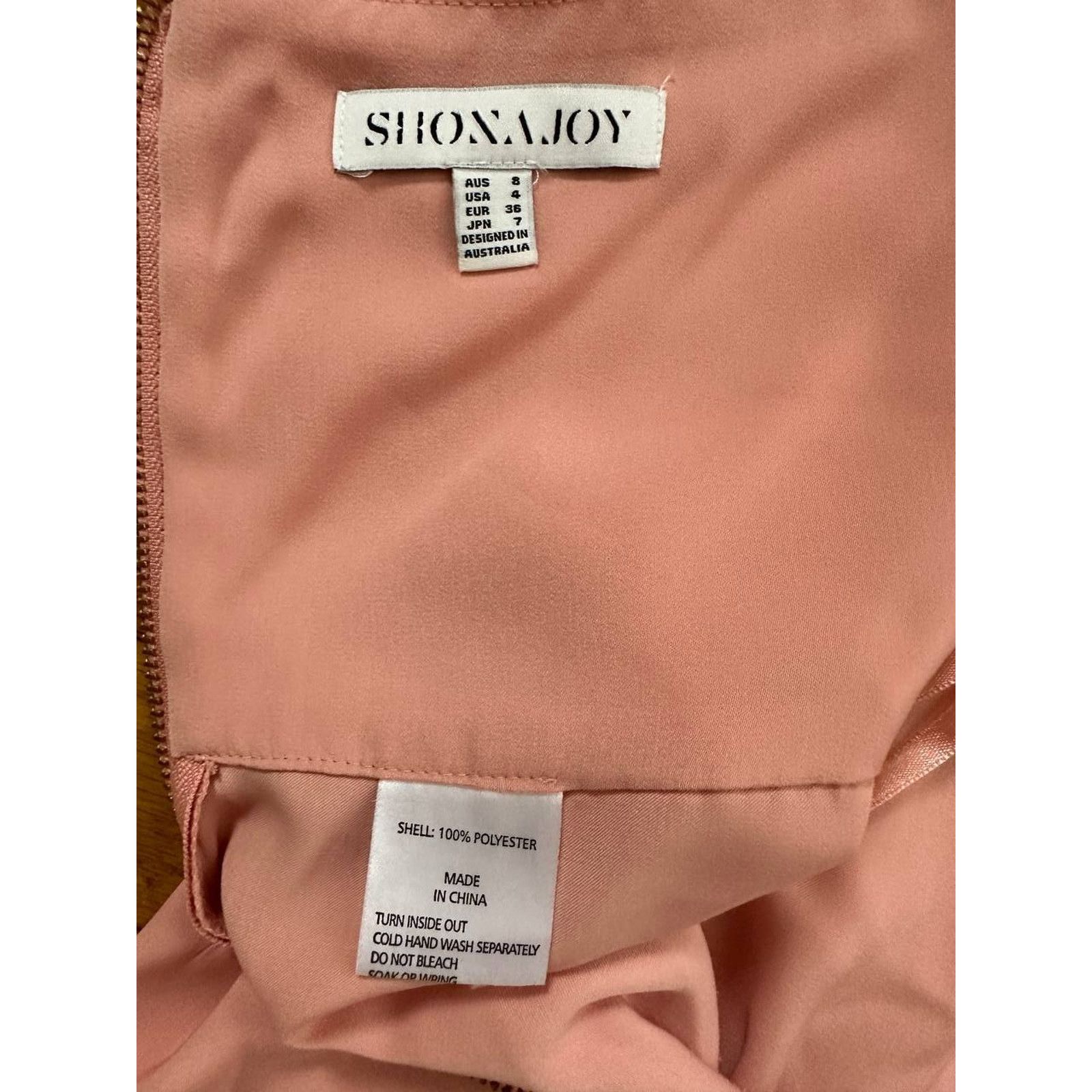 Shona Joy Shona Joy By Revolve Core Knot Draped Pink Size 4 A000978 Size S / US 4 / IT 40 - 9 Thumbnail