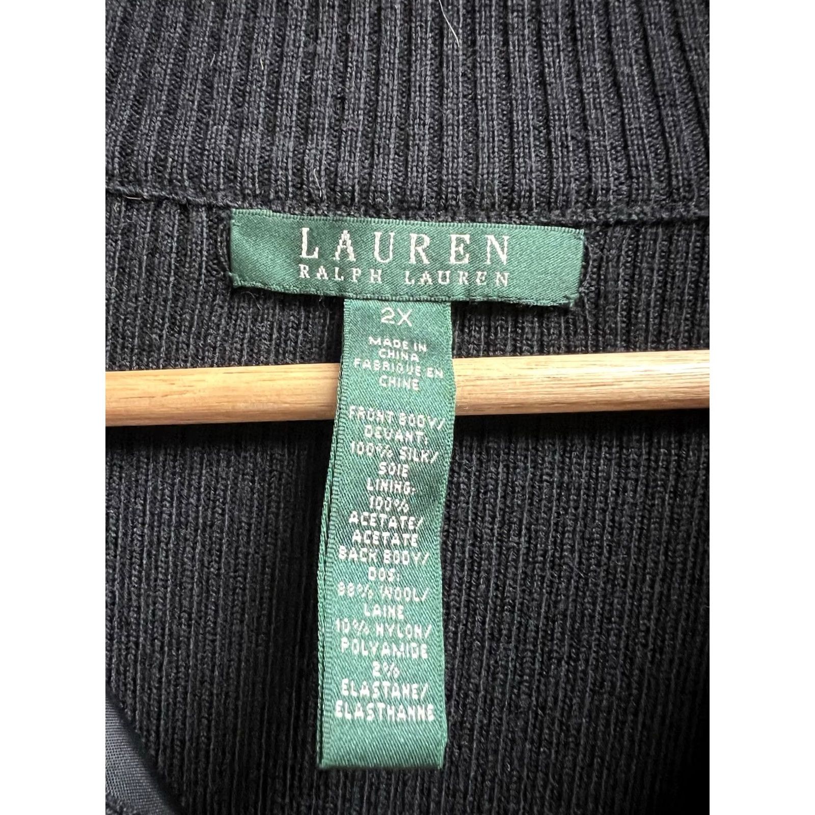 Ralph Lauren VINTAGE Ralph Lauren Equestrian Jacket Quilted Zip Women 2X Red/Black Slim All Seasons繁 Size XXL / US 16-18 / IT 52-54 - 5 Thumbnail
