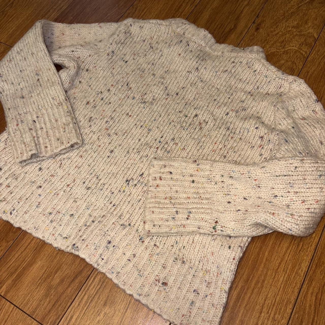 Rails Rails Cream Delia Confetti Wool Blend Knit Sweater Size XS / US 0-2 / IT 36-38 - 4 Thumbnail