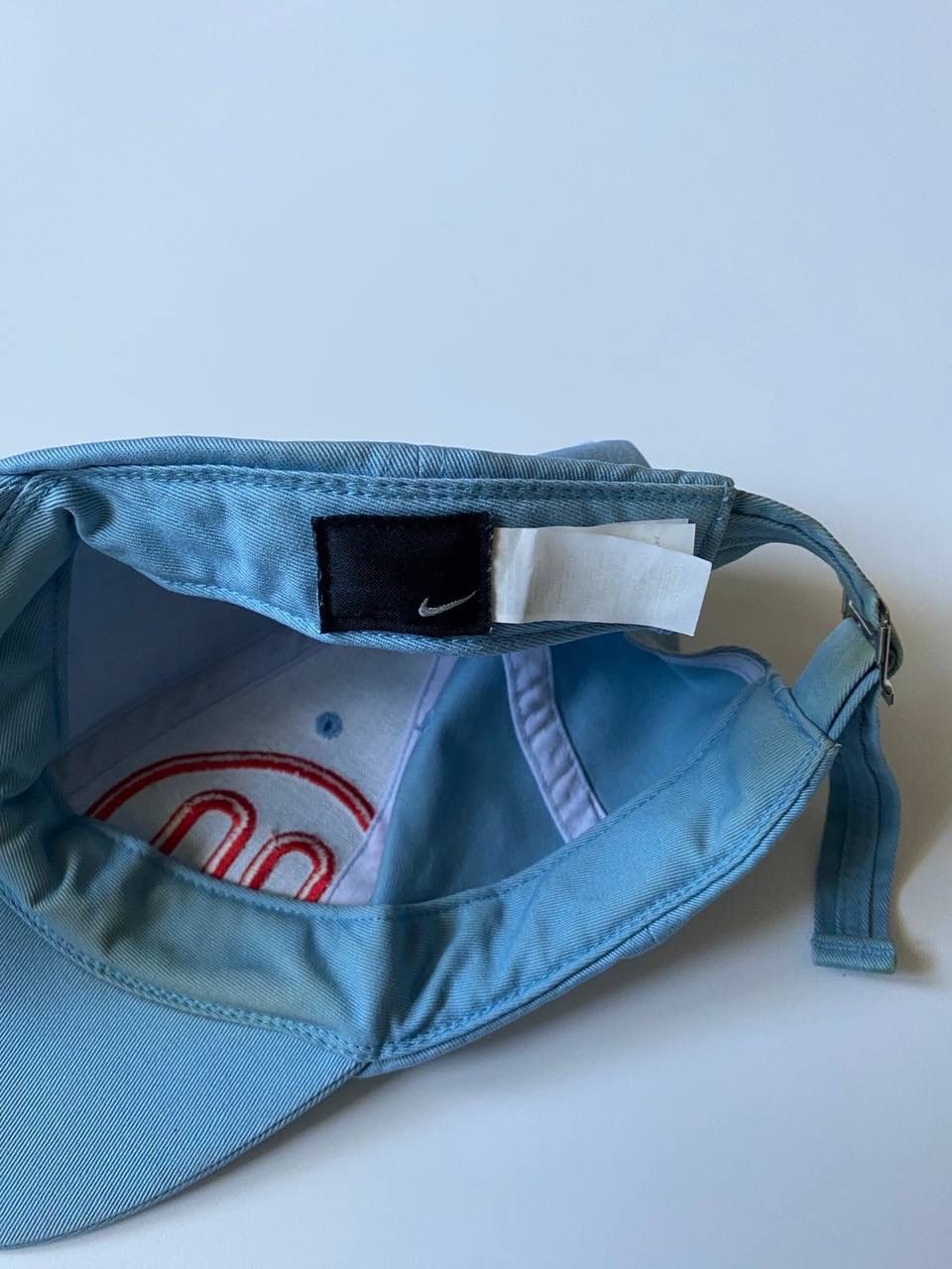 Vintage Vintage Nike Total 90 Sports Cap Hat Blue OS Size ONE SIZE - 5 Thumbnail