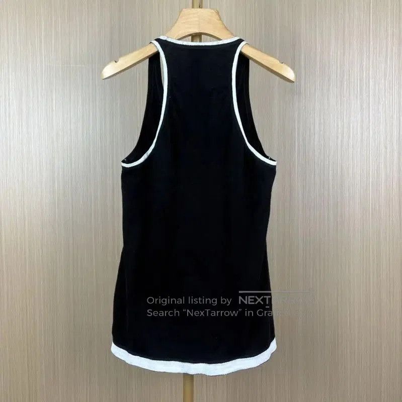Chanel Chanel Black Cotton T-shirt with Unique Design . Size L / US 10 / IT 46 - 2 Thumbnail