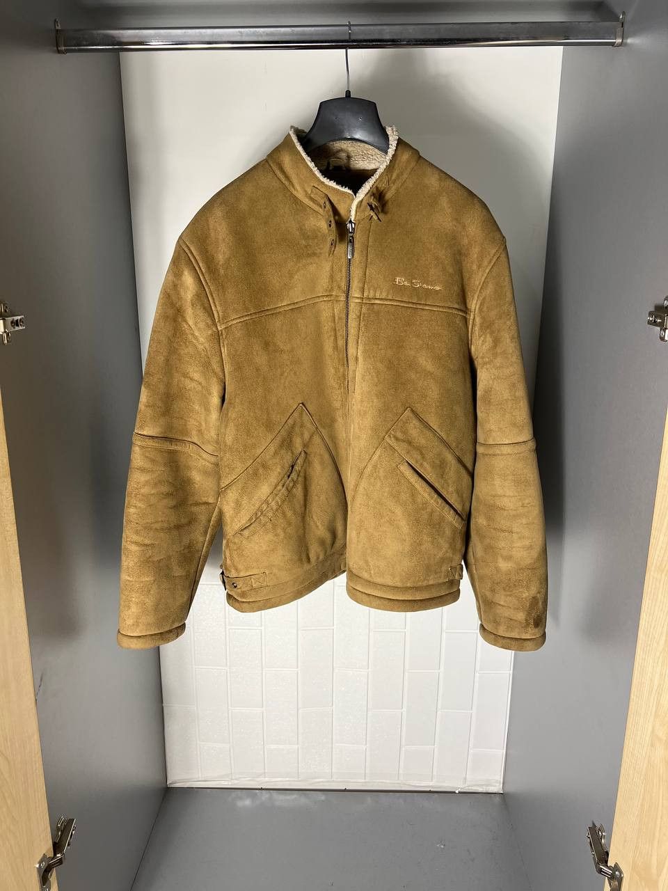 Ben Sherman VINTAGE BEN SHERMAN RETRO COAT CASUAL JACKET Y2K 90s Size US L / EU 52-54 / 3 - 1 Thumbnail
