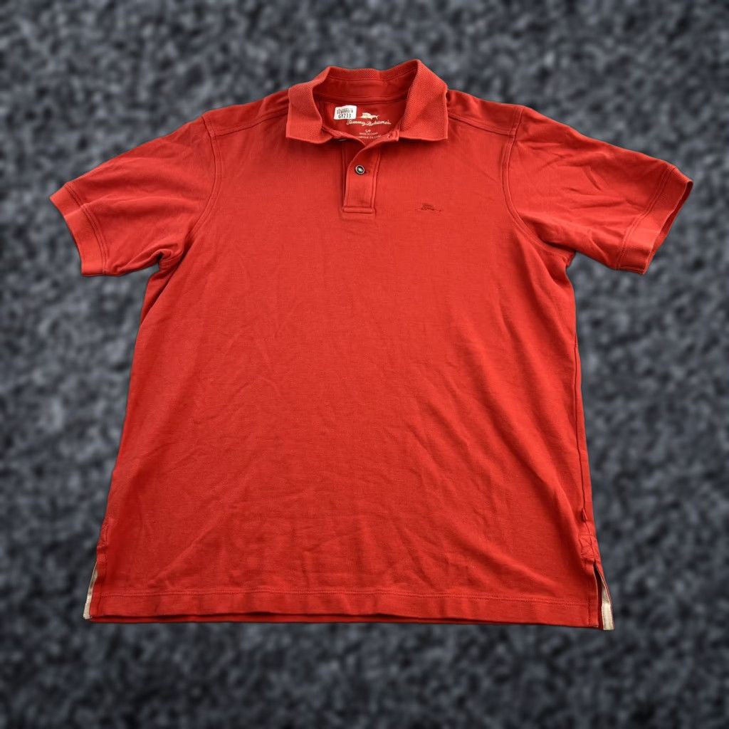 Tommy Bahama Tommy Bahama Polo Shirt Mens Small Red Short Sleeve Classic Fit Casual Adult Size US S / EU 44-46 / 1 - 1 Thumbnail