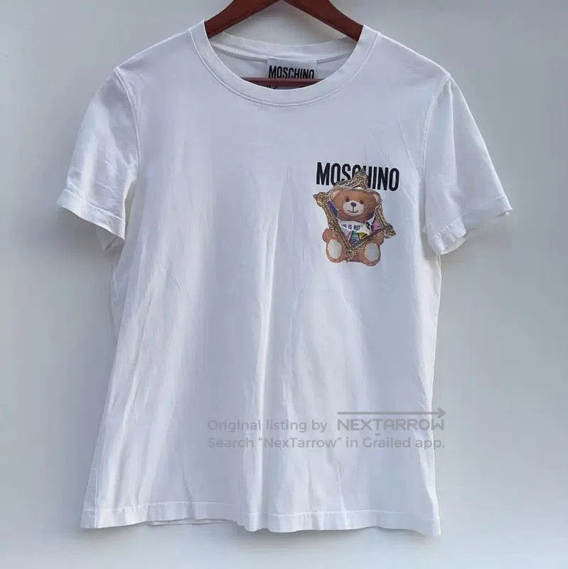 Moschino Moschino Cute Bear Logo Short Sleeve T-Shirt . Size M / US 6-8 / IT 42-44 - 1 Thumbnail
