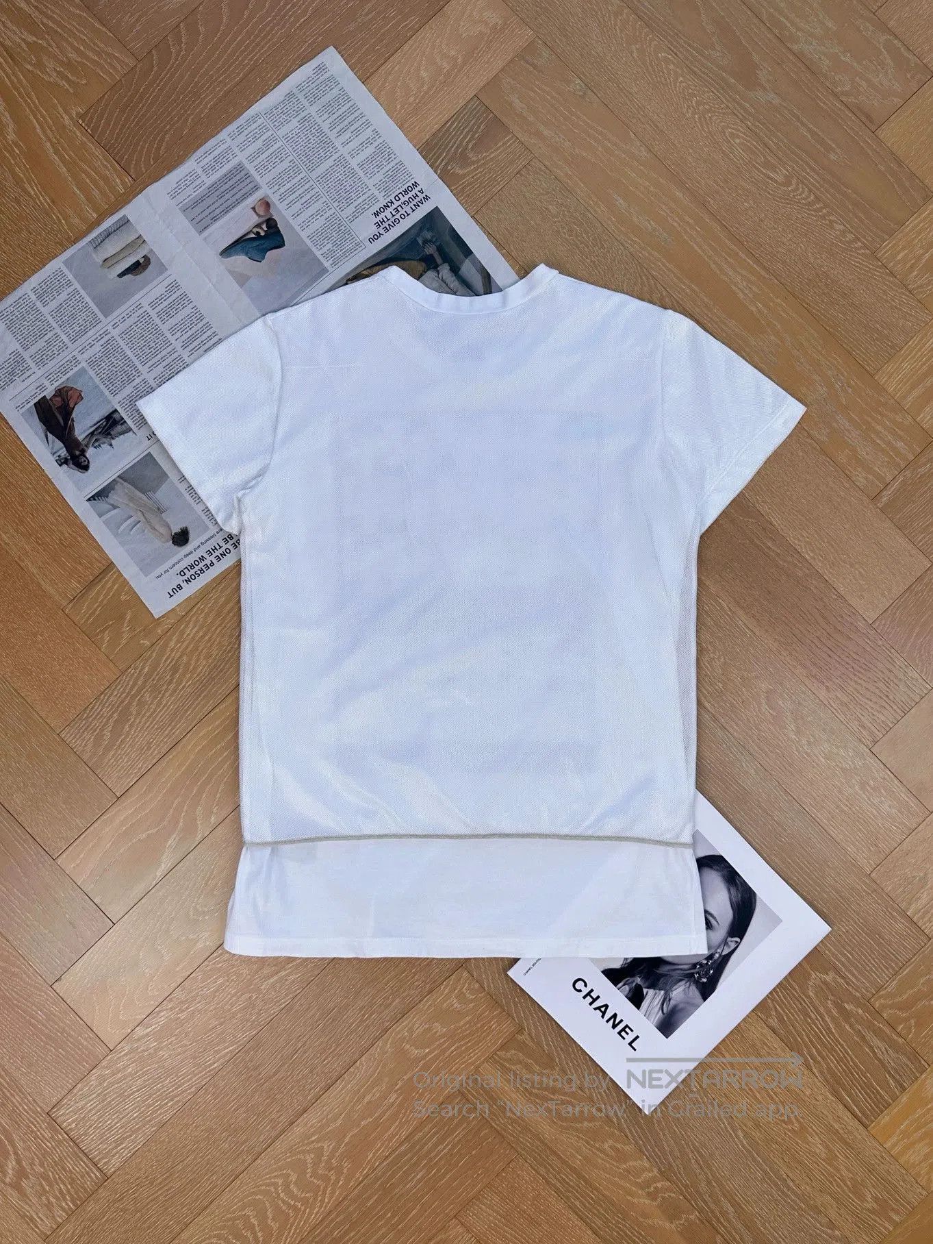 Dior dior mesh double-layer graphic short sleeve tee. Size US XS / EU 42 / 0 - 2 Thumbnail