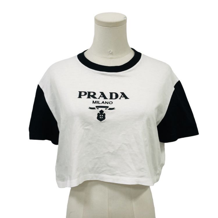 Prada Prada Logo T-Shirt Size L Size L / US 10 / IT 46 - 1 Thumbnail