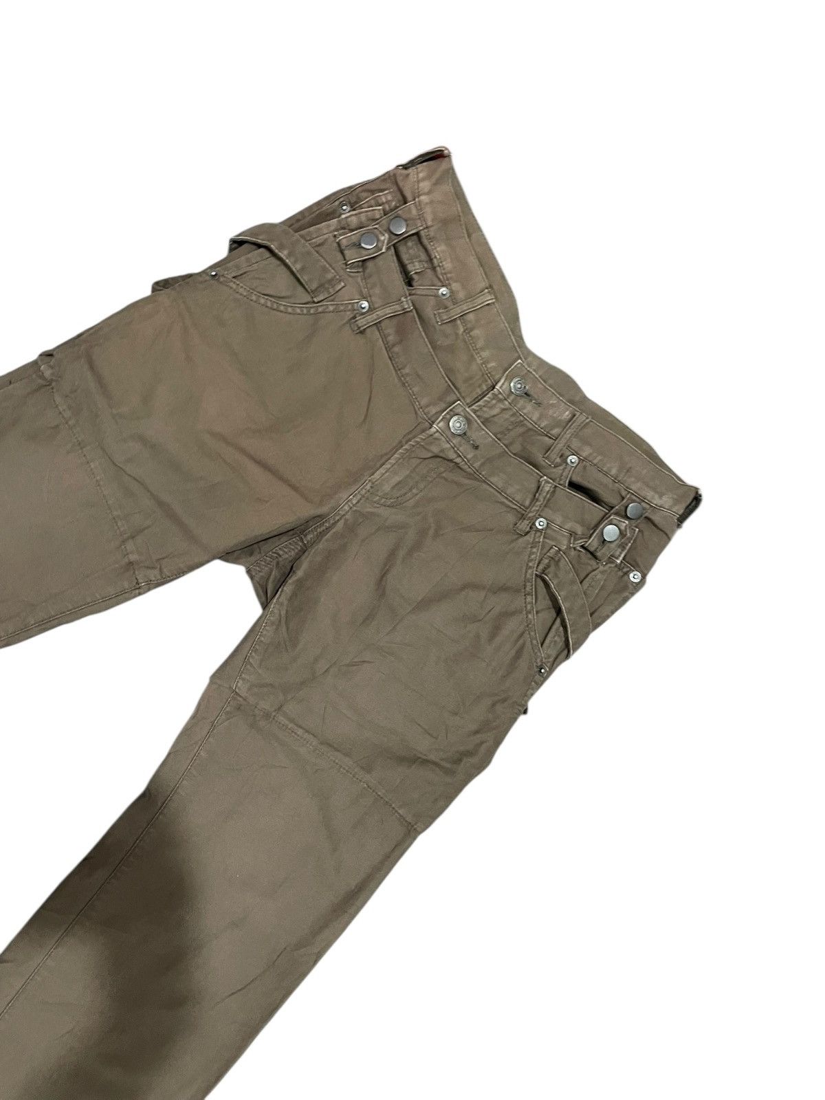 If Six Was Nine PPFM Double Waist Punk Rock Pants Size US 32 / EU 48 - 10 Thumbnail