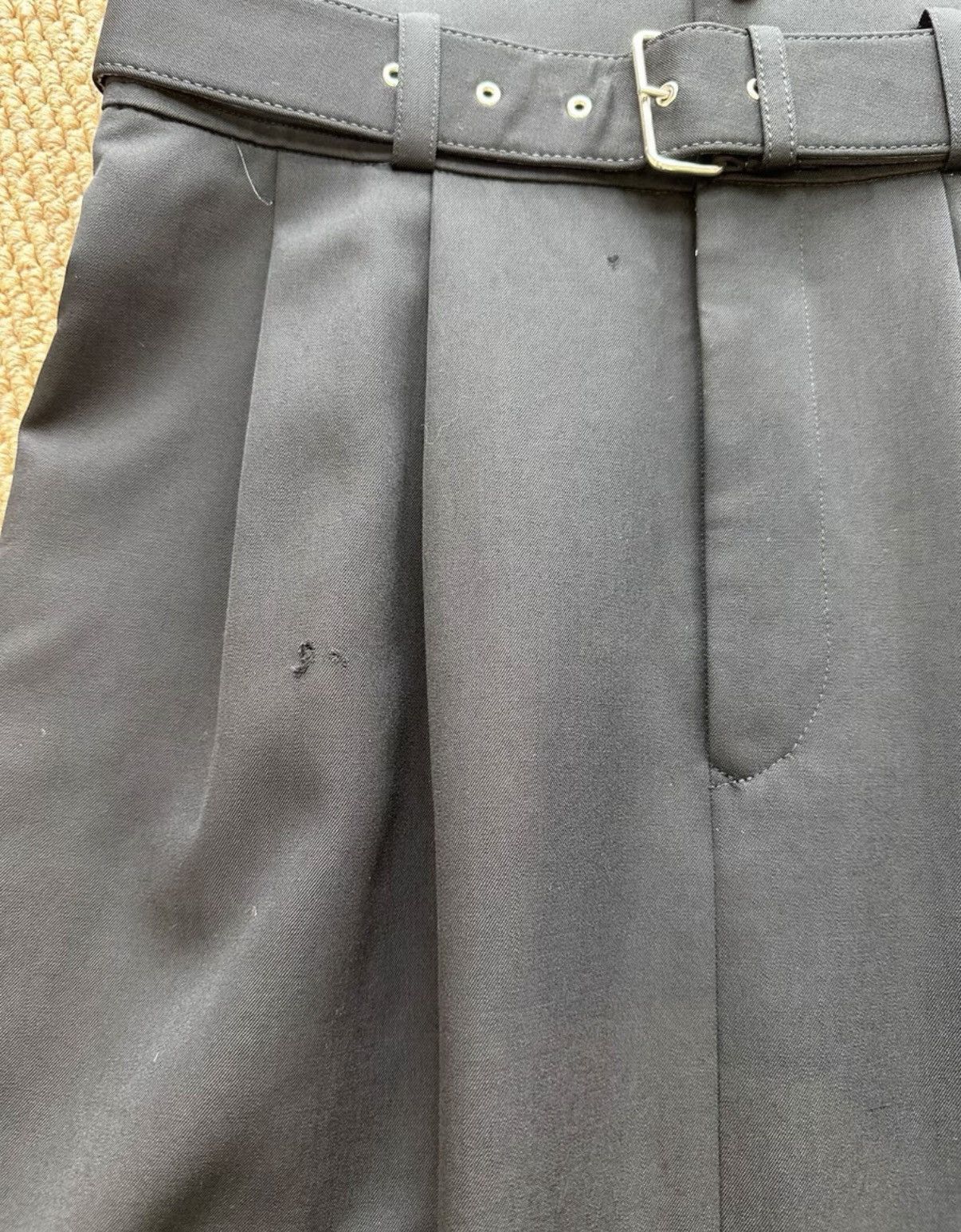 Comme des Garcons COMME des GARÇONS High-Waist Tie A-Line Skirt K23 Size 26" / US 2 / IT 38 - 4 Thumbnail