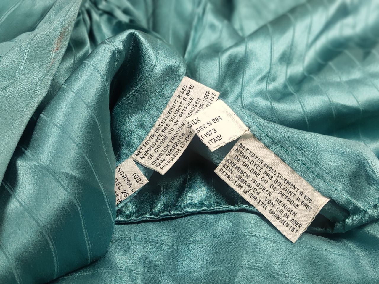 Dior Rare Vintage Christian Dior tricots et coordonnées silk suit Size L / US 10 / IT 46 - 21 Thumbnail