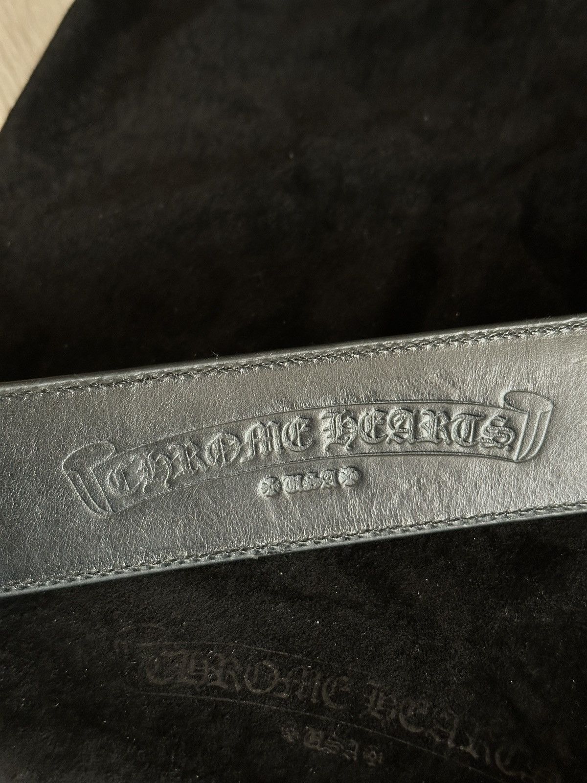 Chrome Hearts RARE CHROME HEARTS BRONZE GUNSLIGNER size 34 like new Size 34 - 8 Thumbnail