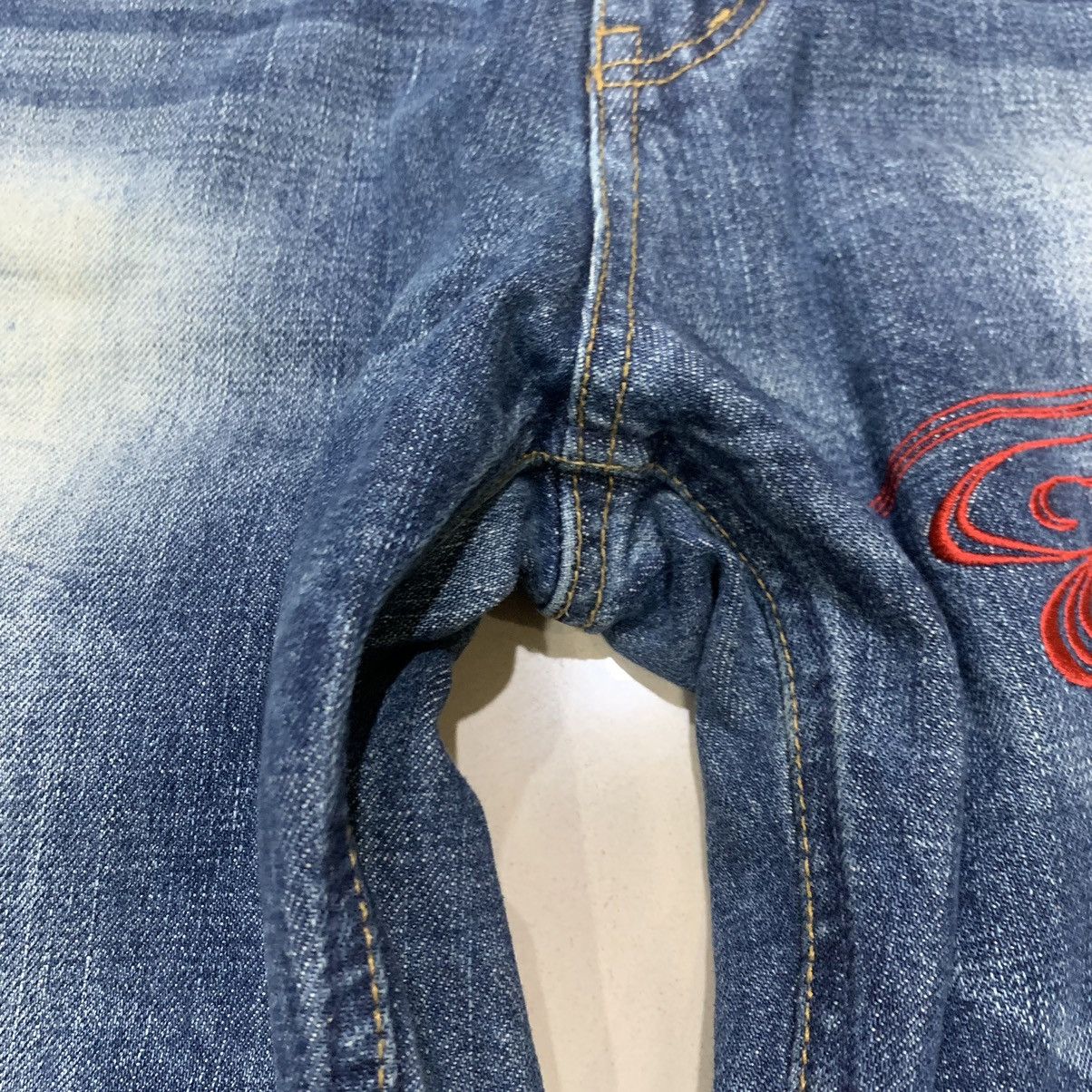 Karakuri Tamashii Karakuri Tamashii Multi Pocket Embroidered Koi Fish Jeans Size US 38 / EU 54 - 9 Thumbnail