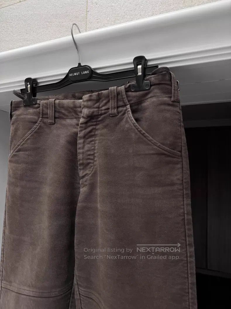 Helmut Lang Helmut Lang Moleskin Zip Pants Size US 30 / EU 46 - 3 Thumbnail